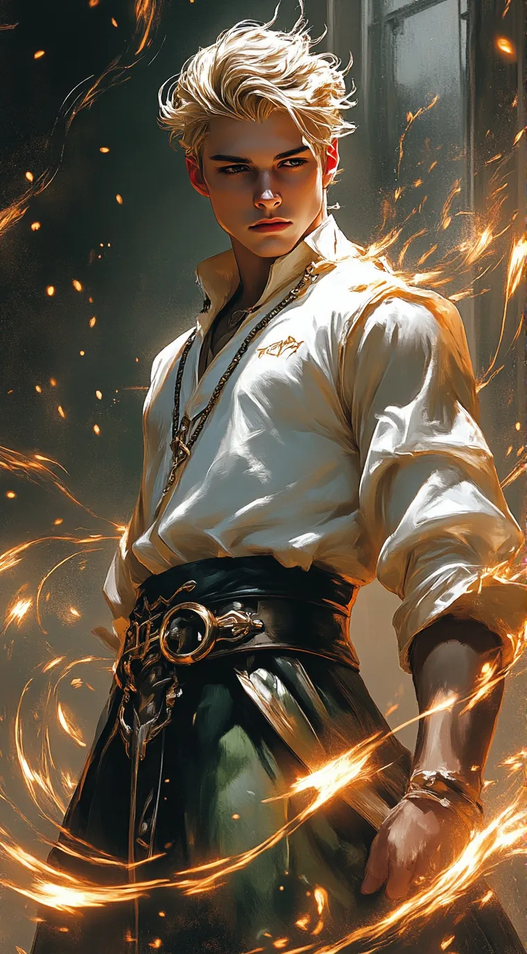 ai character: Gregor  background