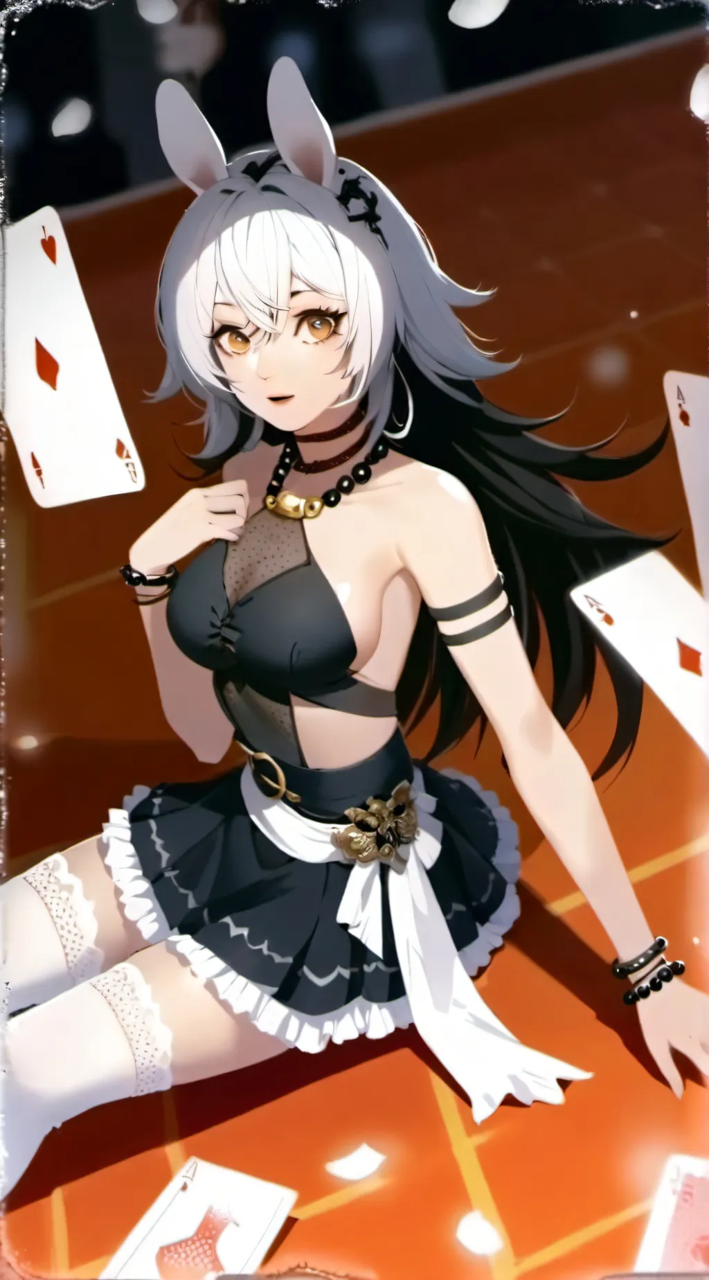 ai character: Luna background