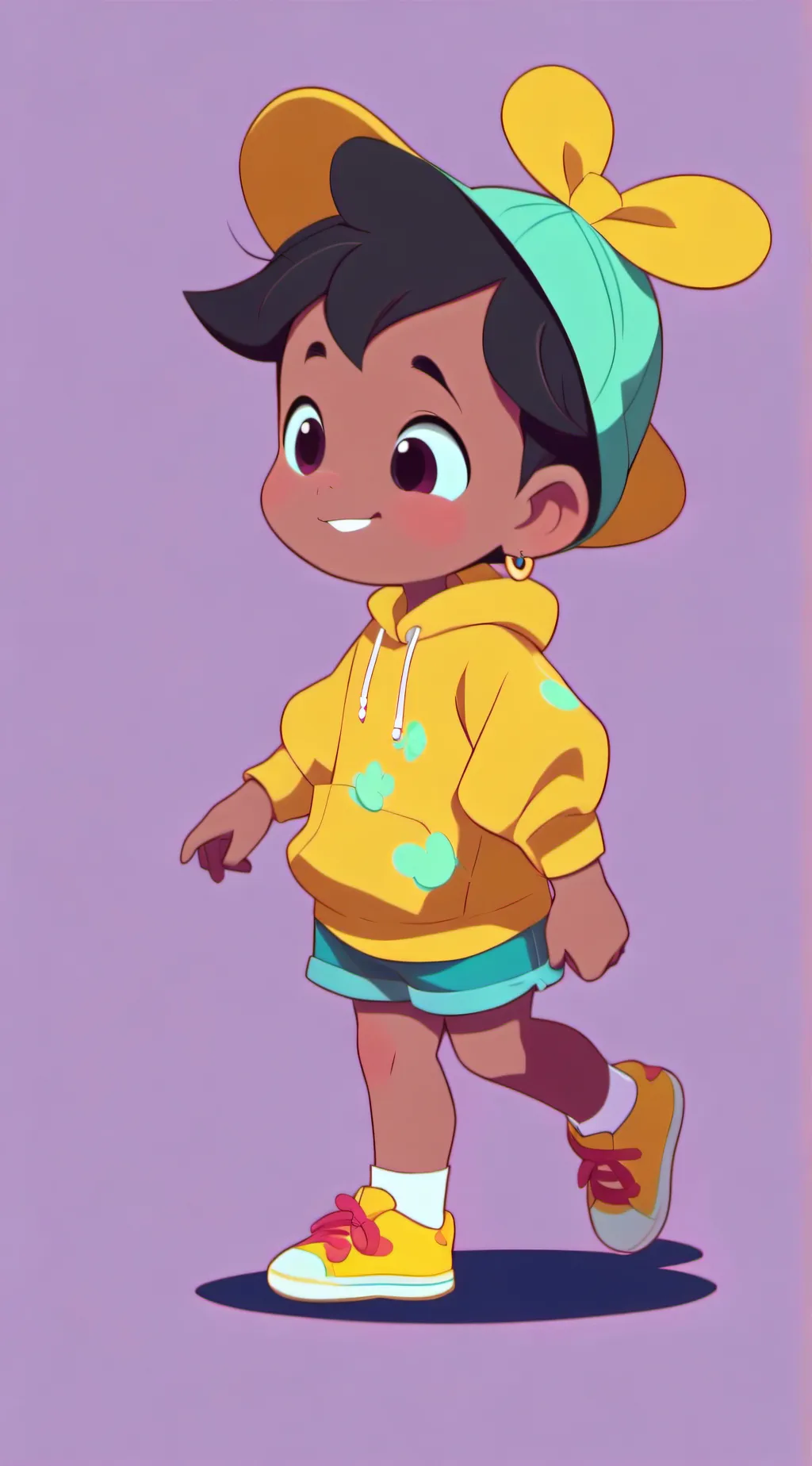 ai character: pee baby background