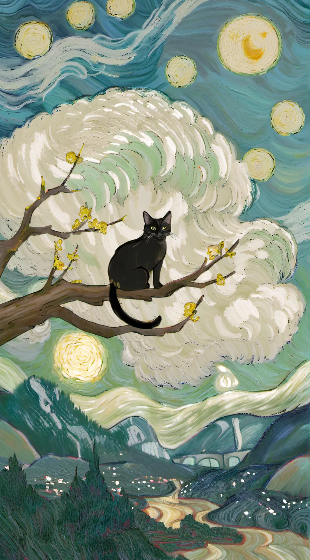 ai character: uwucat and eddswor background