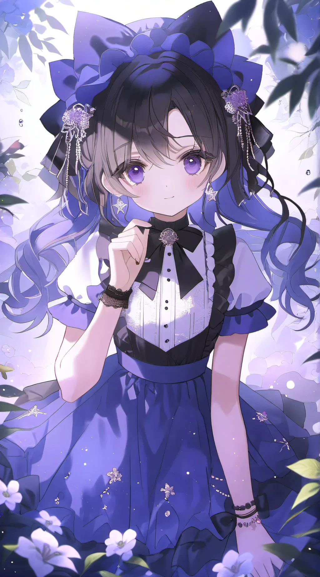 ai character: lily background