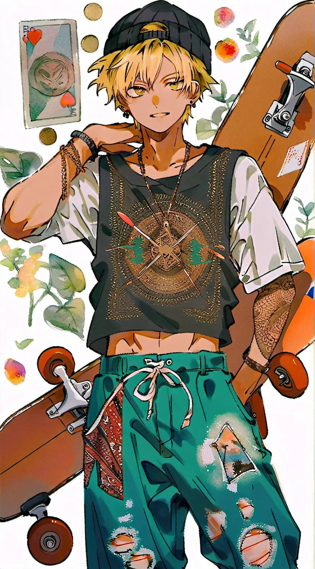 ai character: Jayden background