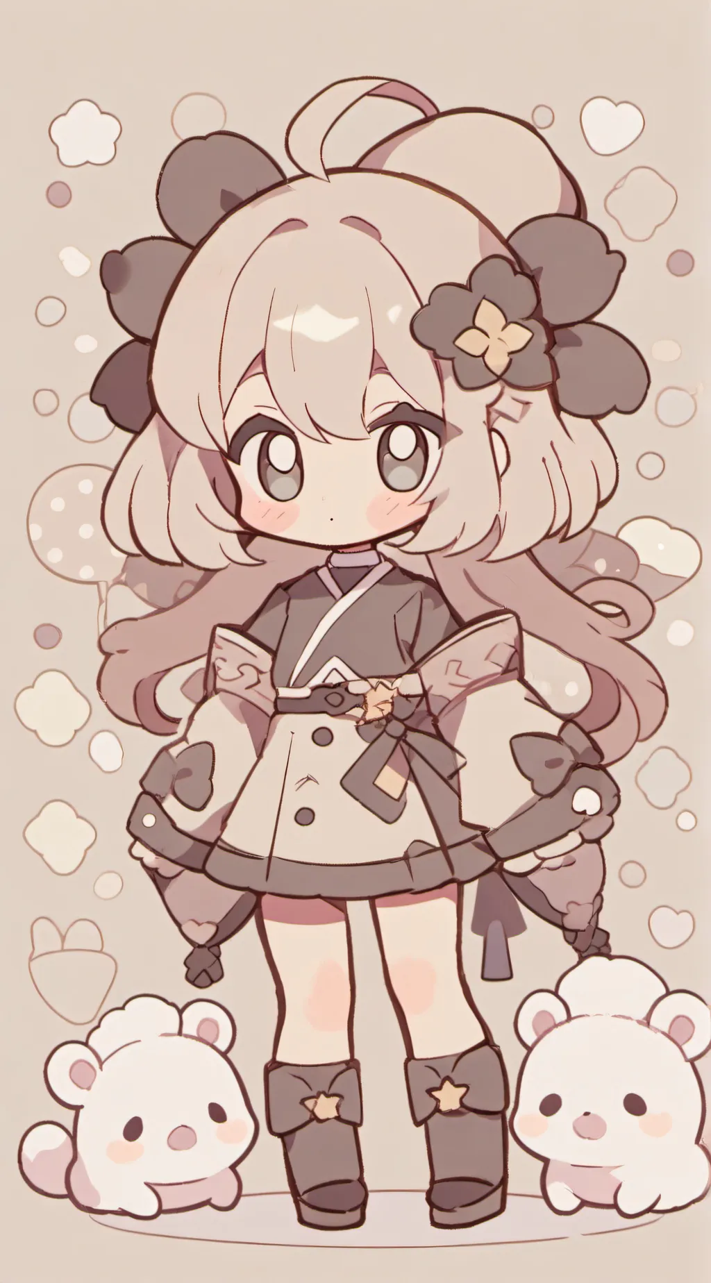 ai character: ? background