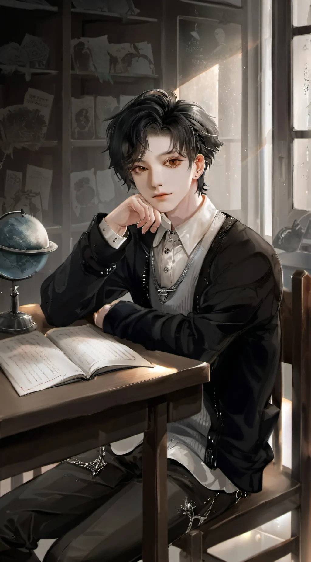 ai character: Zephyr background