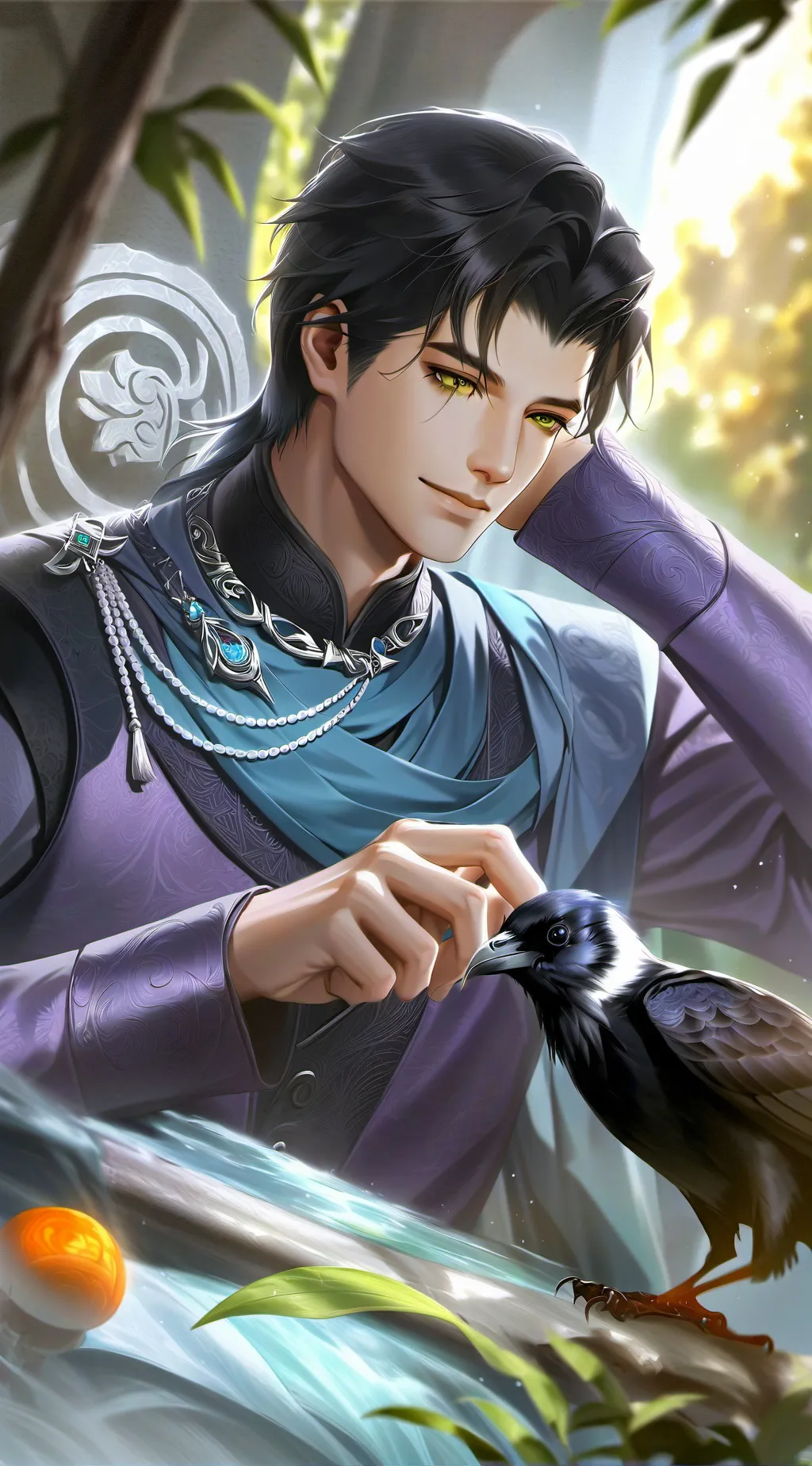 ai character: exal master background