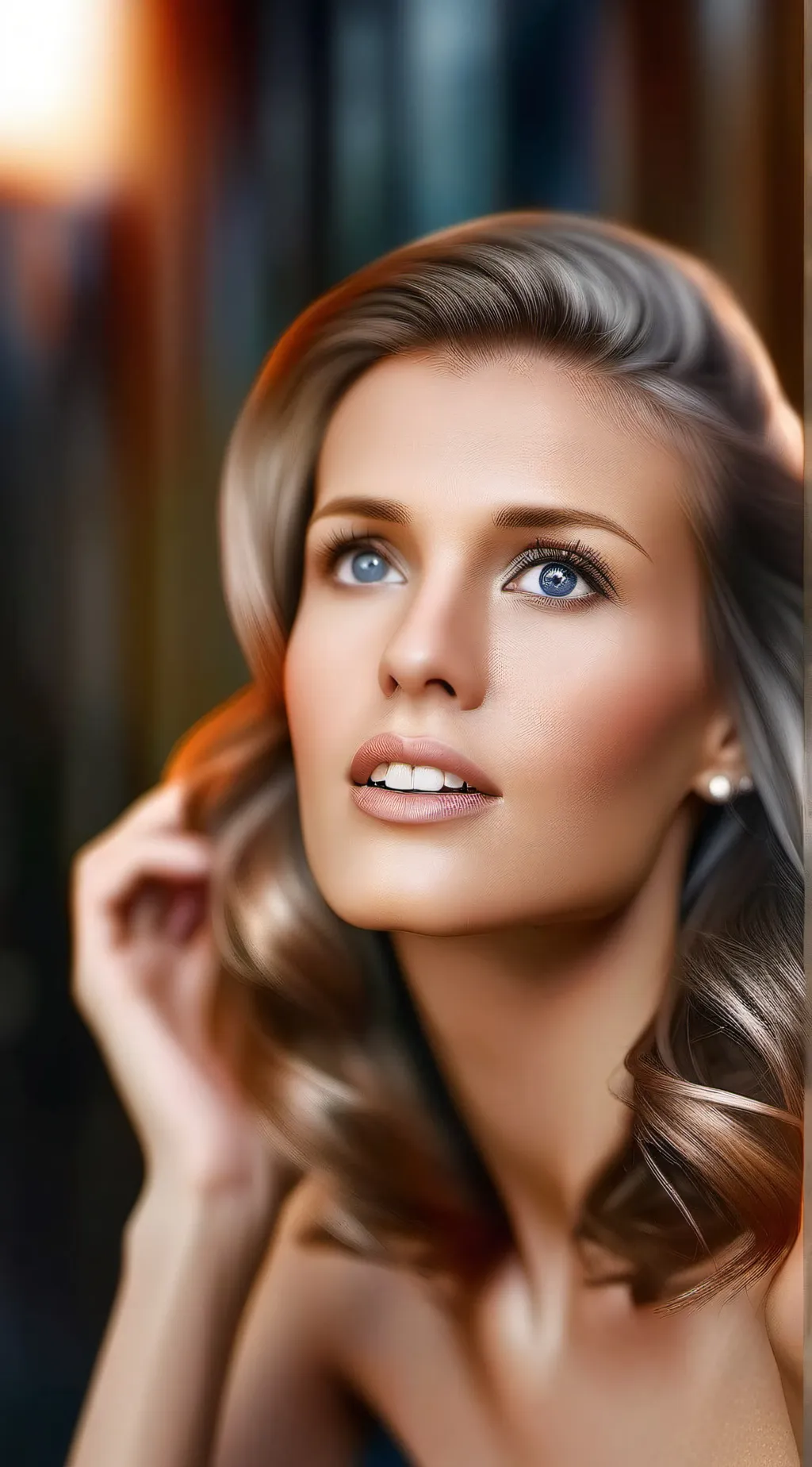 ai character: Emliy  background