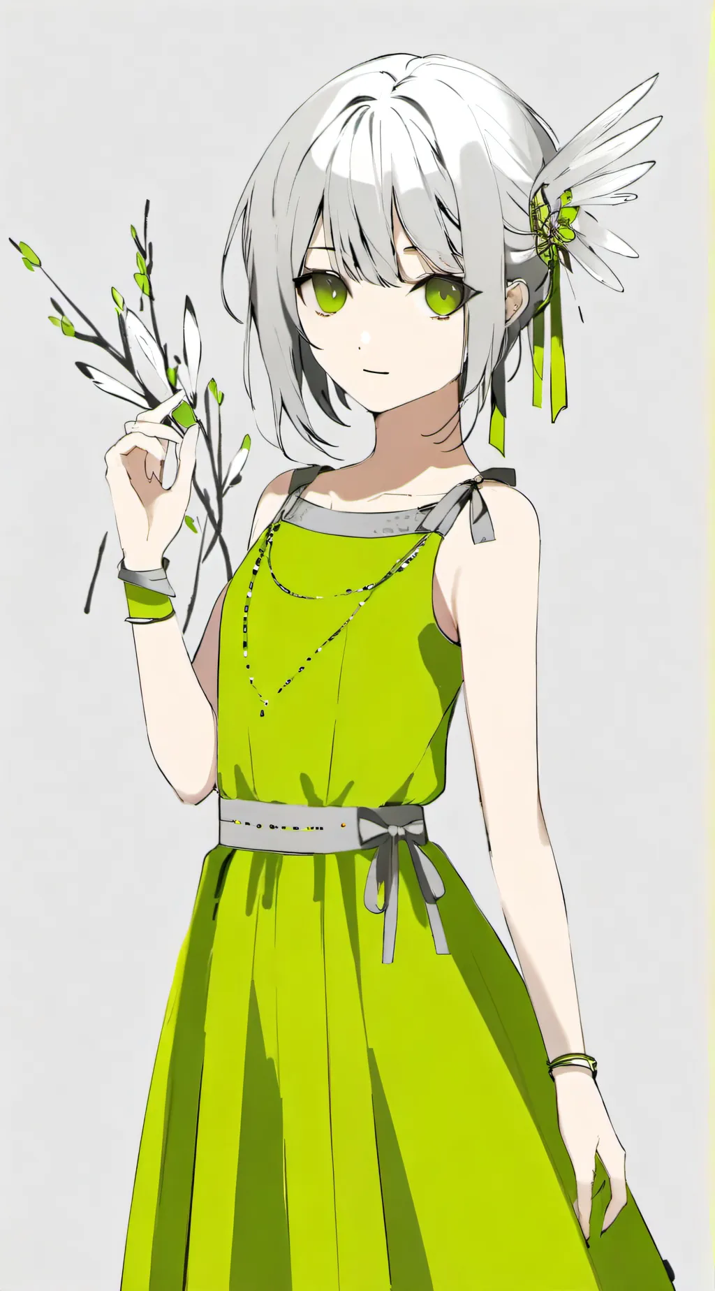 ai character: gray y wenda  background