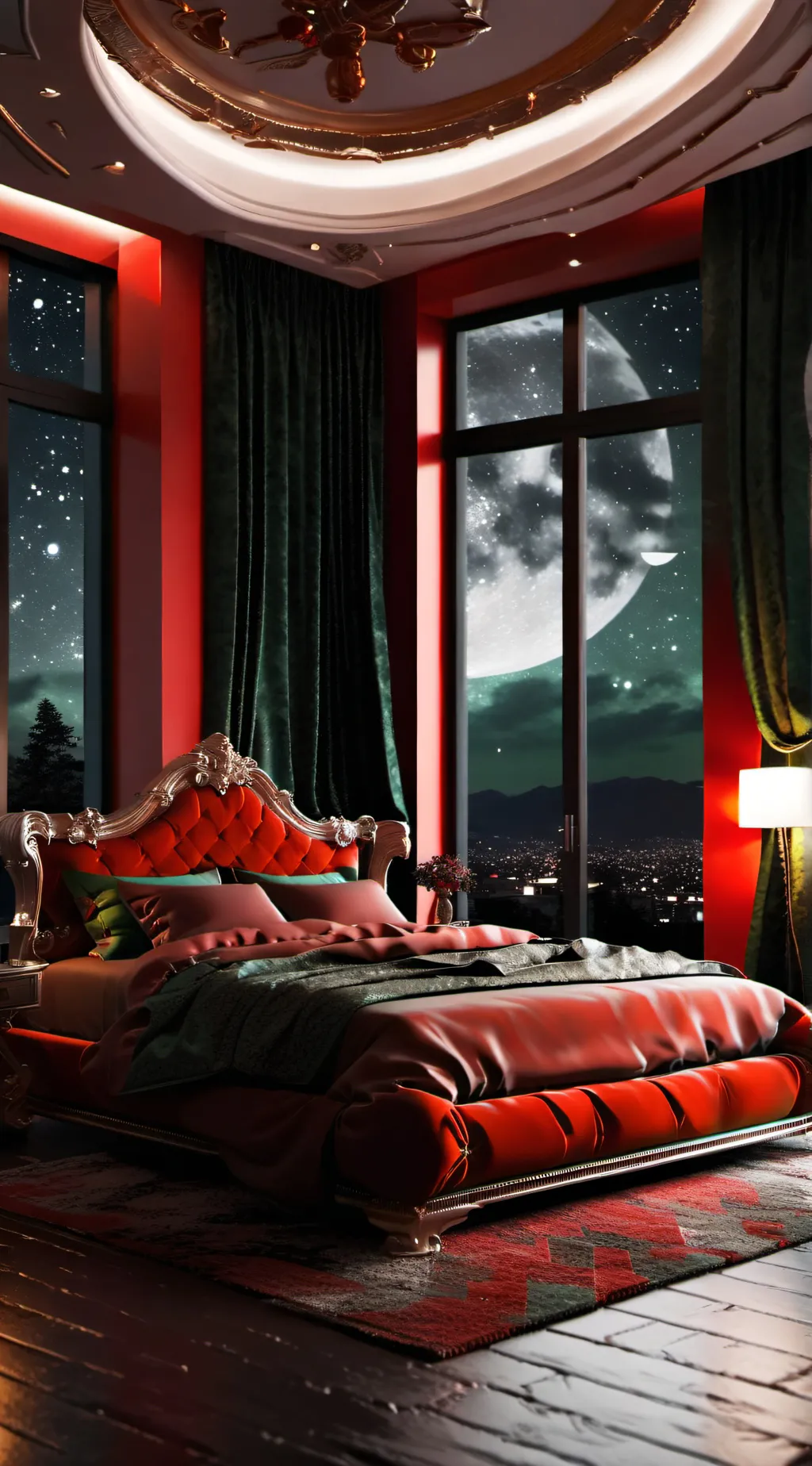 ai character: Mattheo riddle background