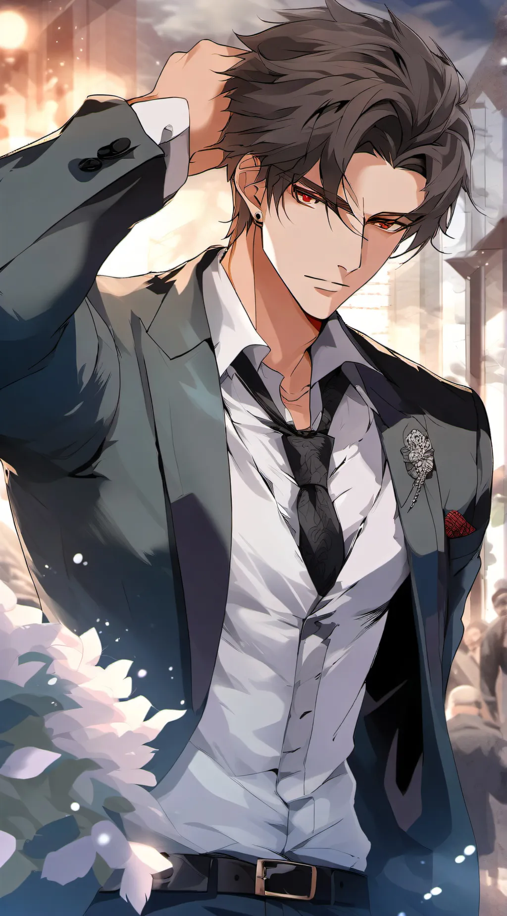 ai character: ~🌹Travis Renold🌹~ background