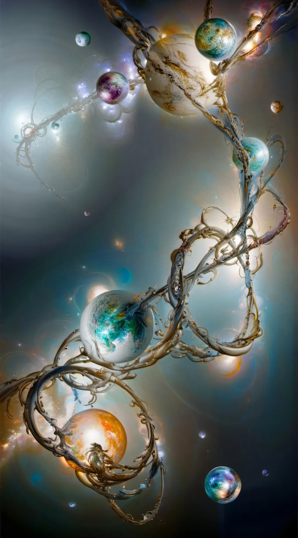 ai character: Infinity background