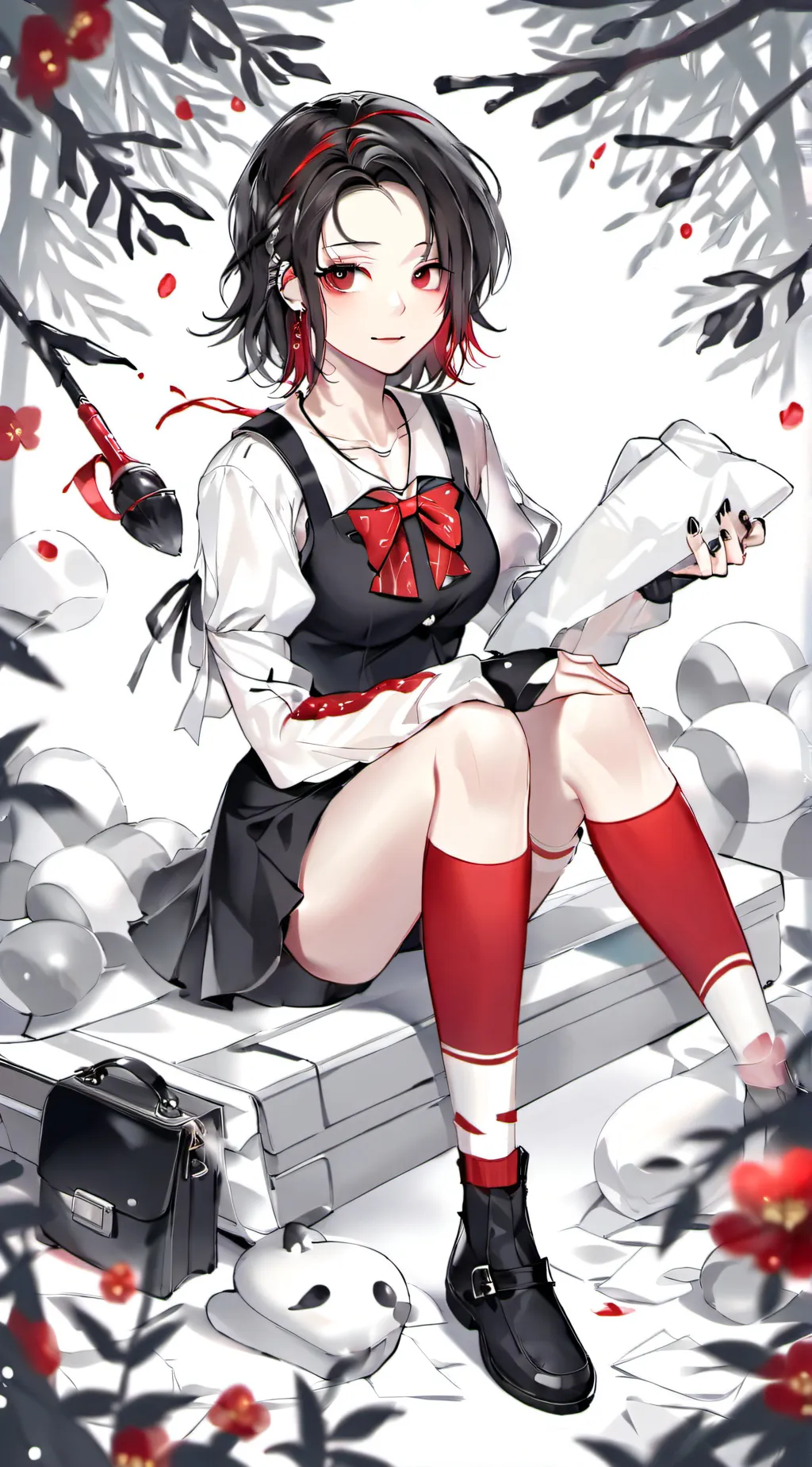 ai character: Stranger things background