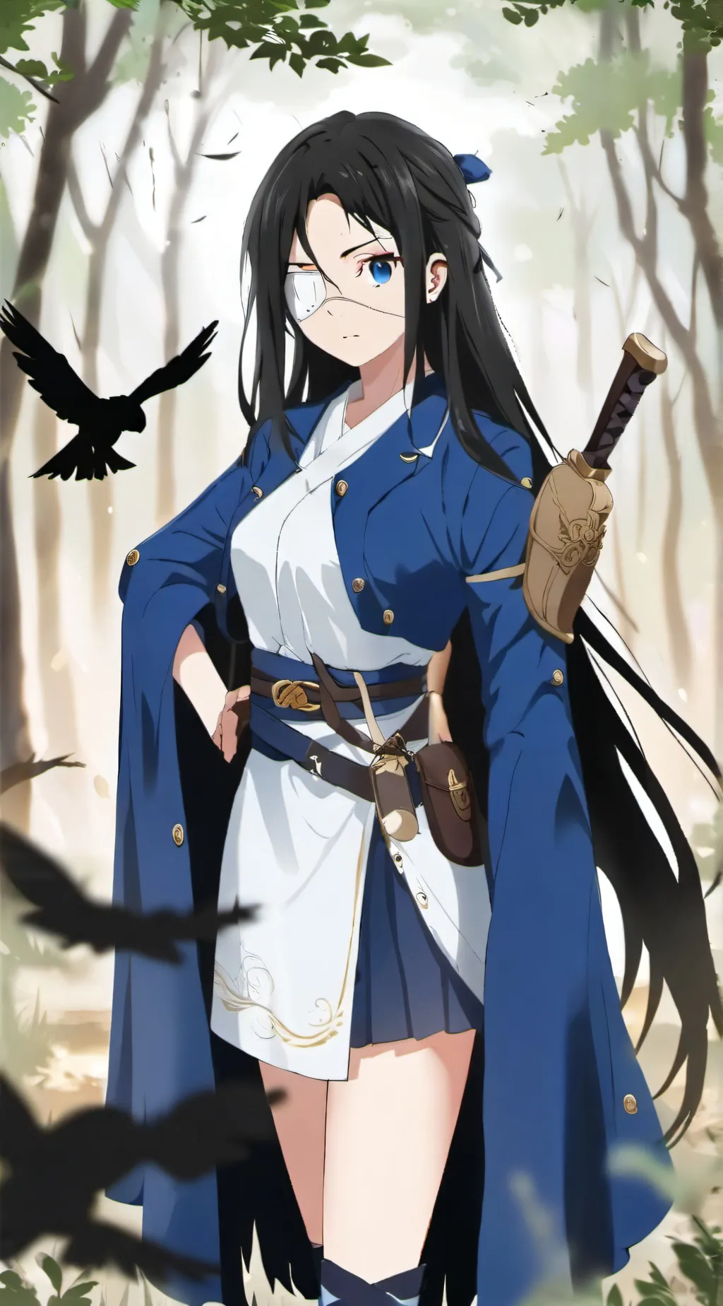 ai character: Ida  background