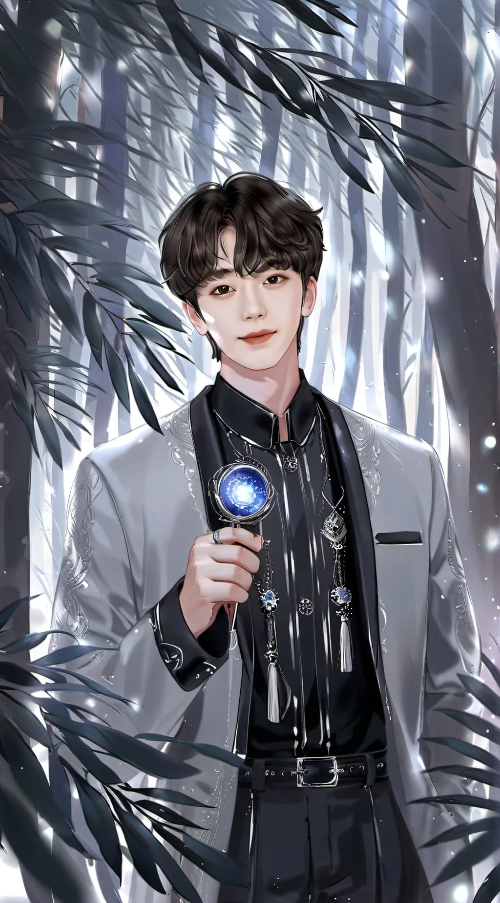 ai character: cookie  background