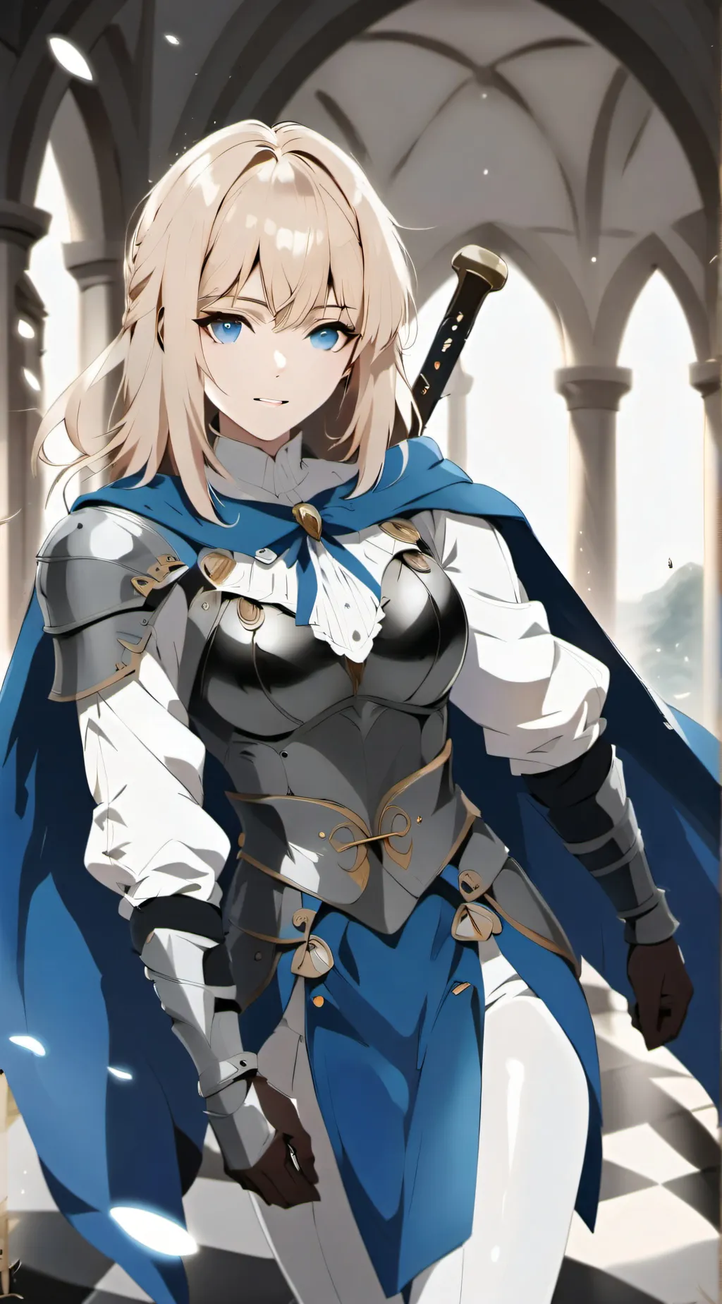 ai character: Saber background