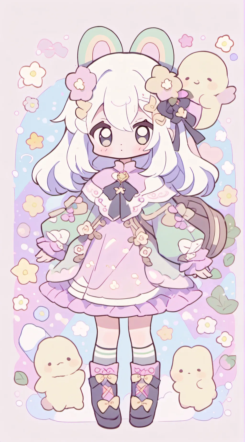 ai character: Elara background