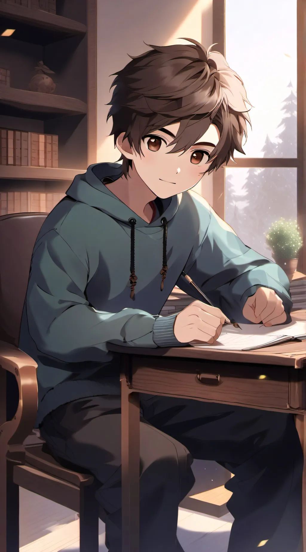 ai character: Raz background