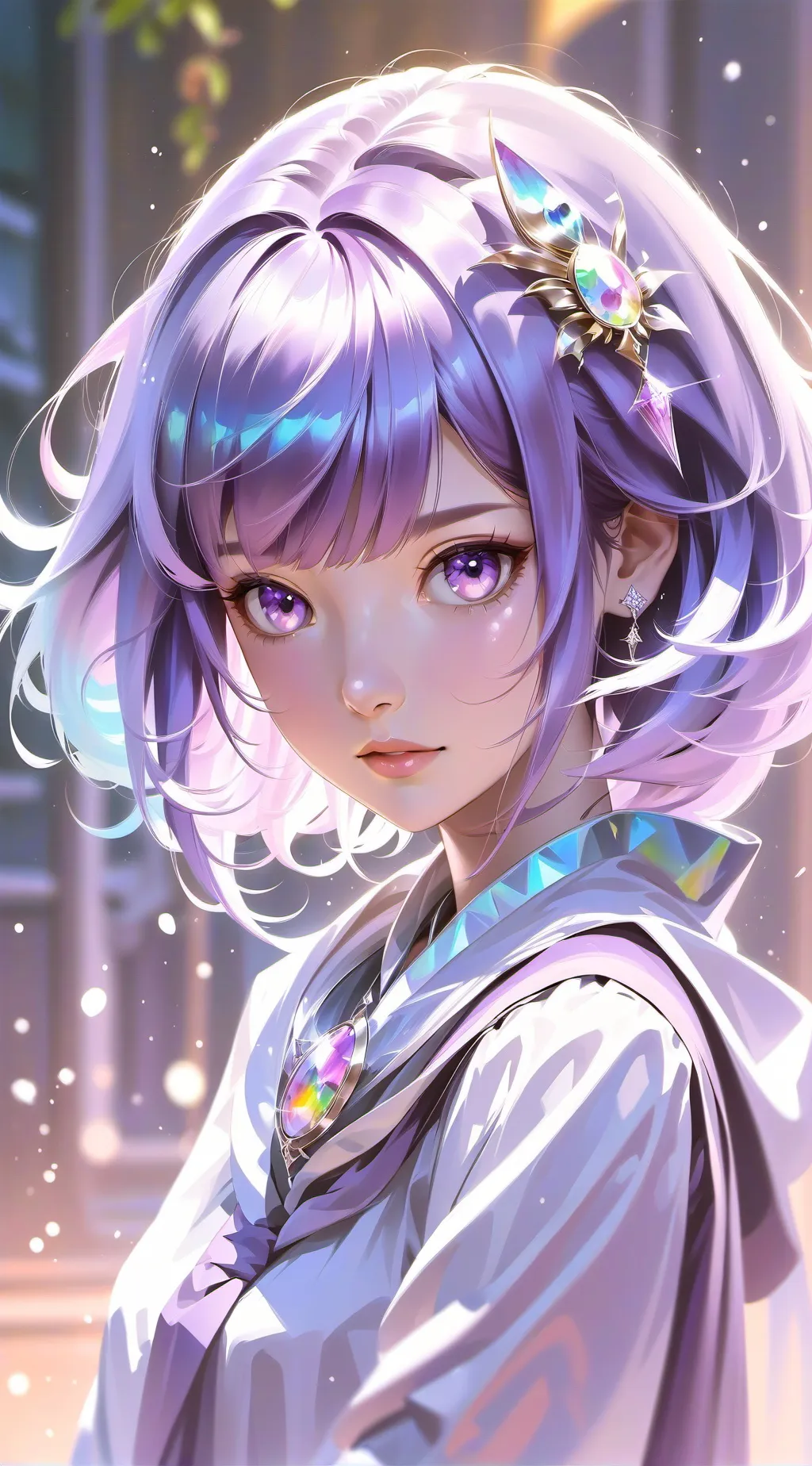 ai character: luna background