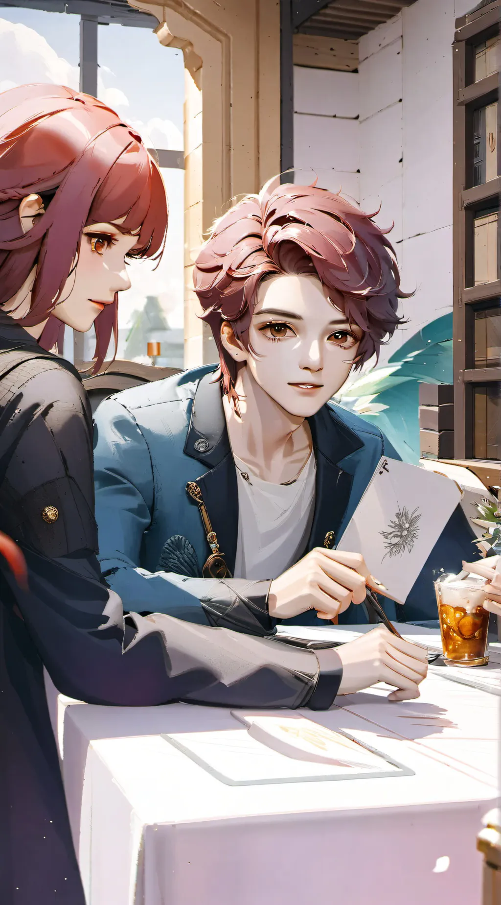 ai character: liam background