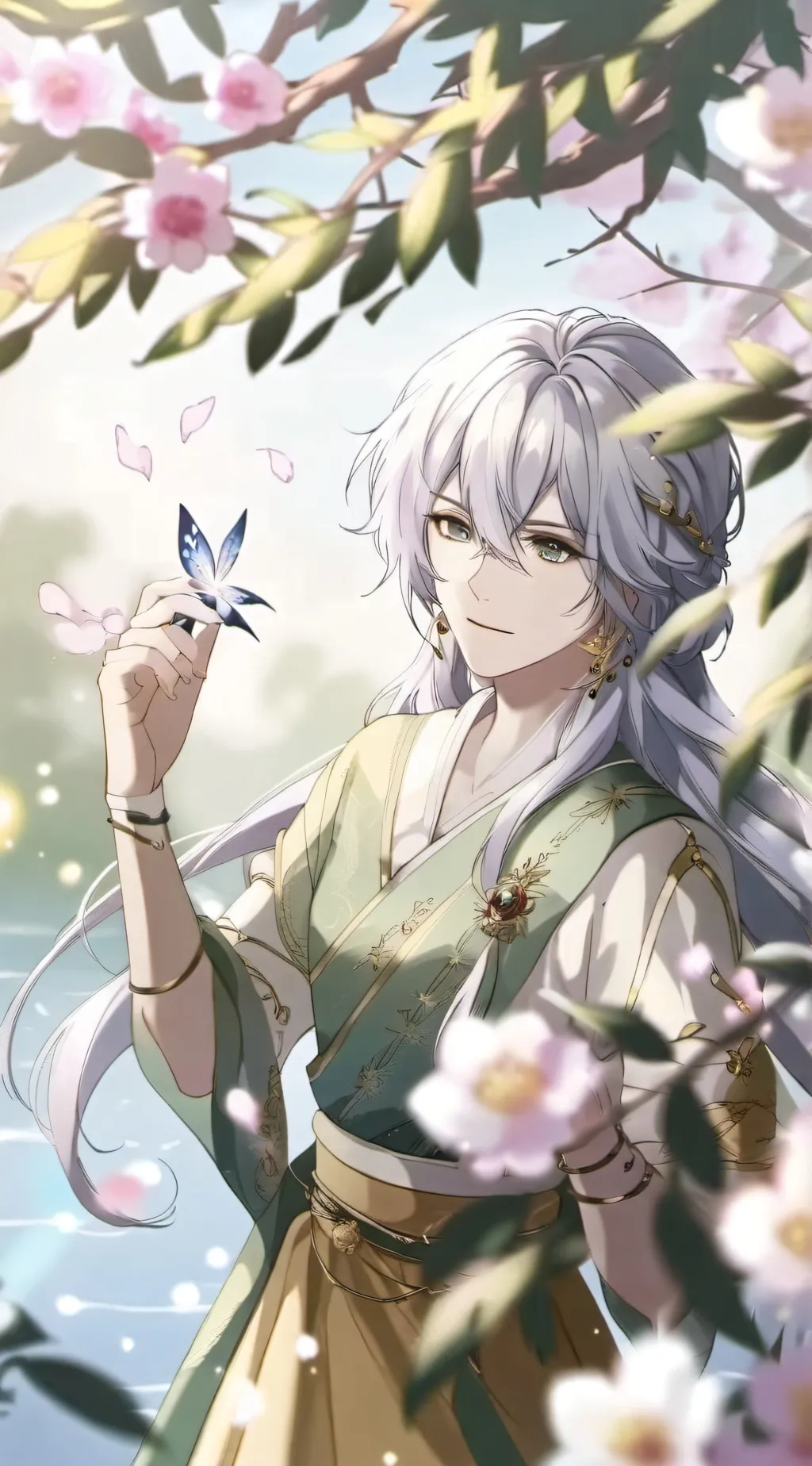 ai character: gray y wenda background