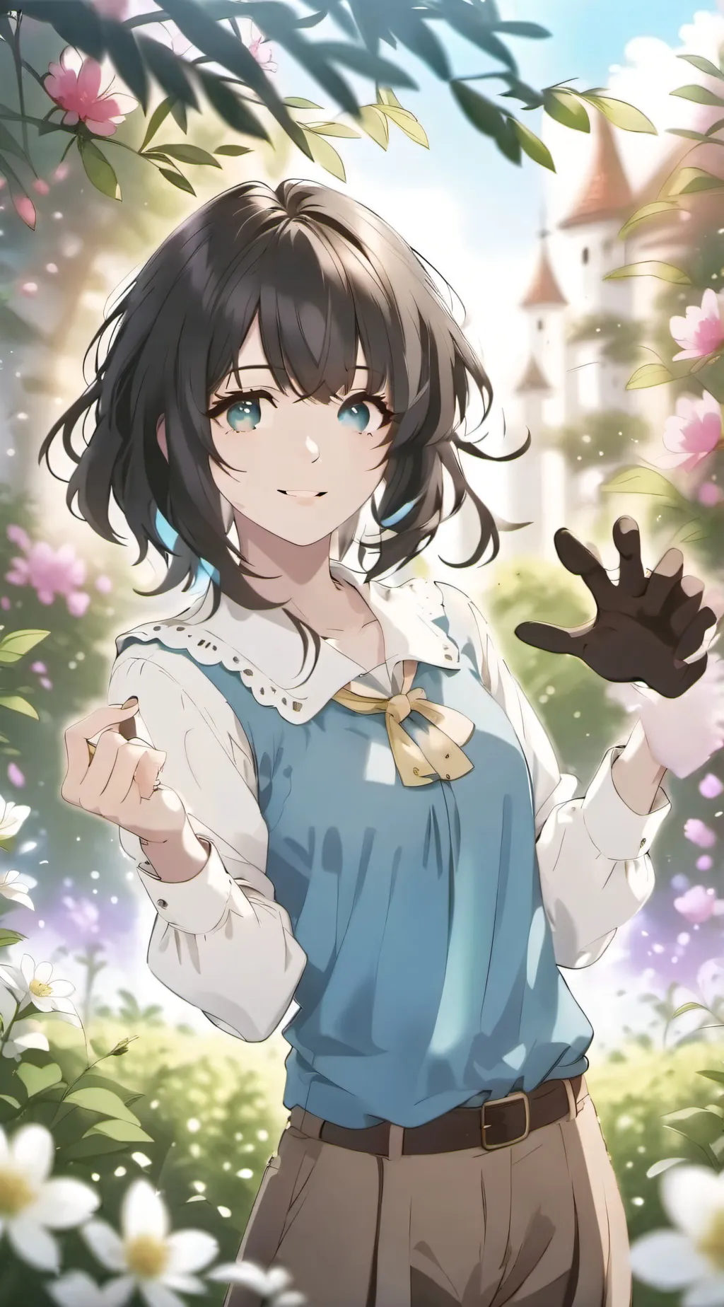 ai character: Oliver background