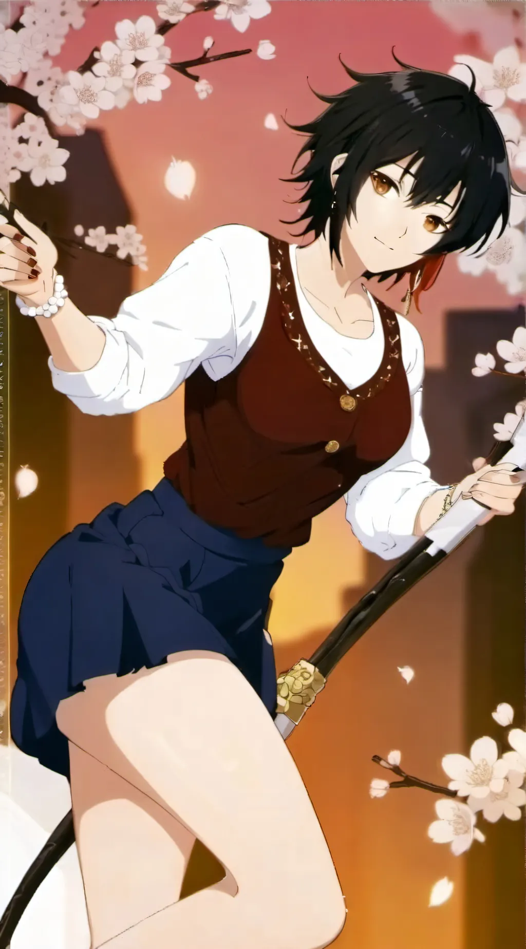 ai character: Hismatne background