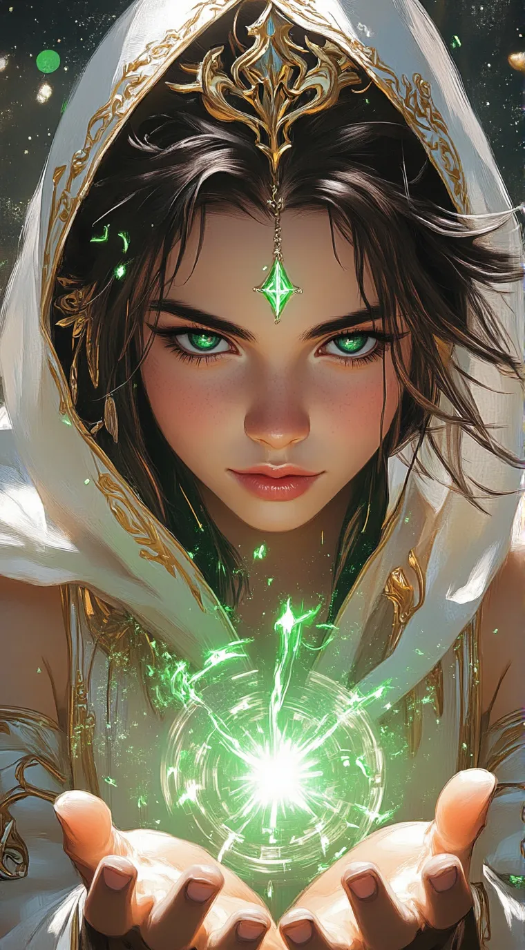 ai character: nasty girl  background