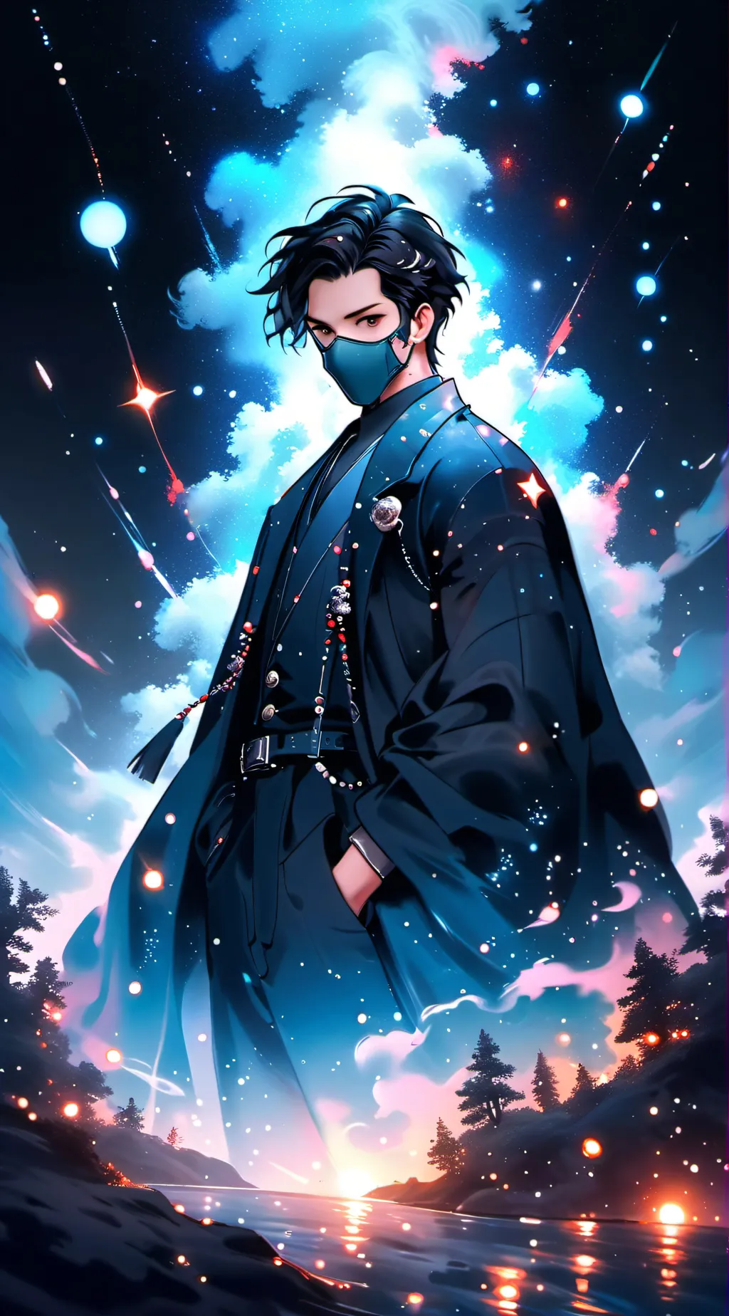 ai character: descendants  background