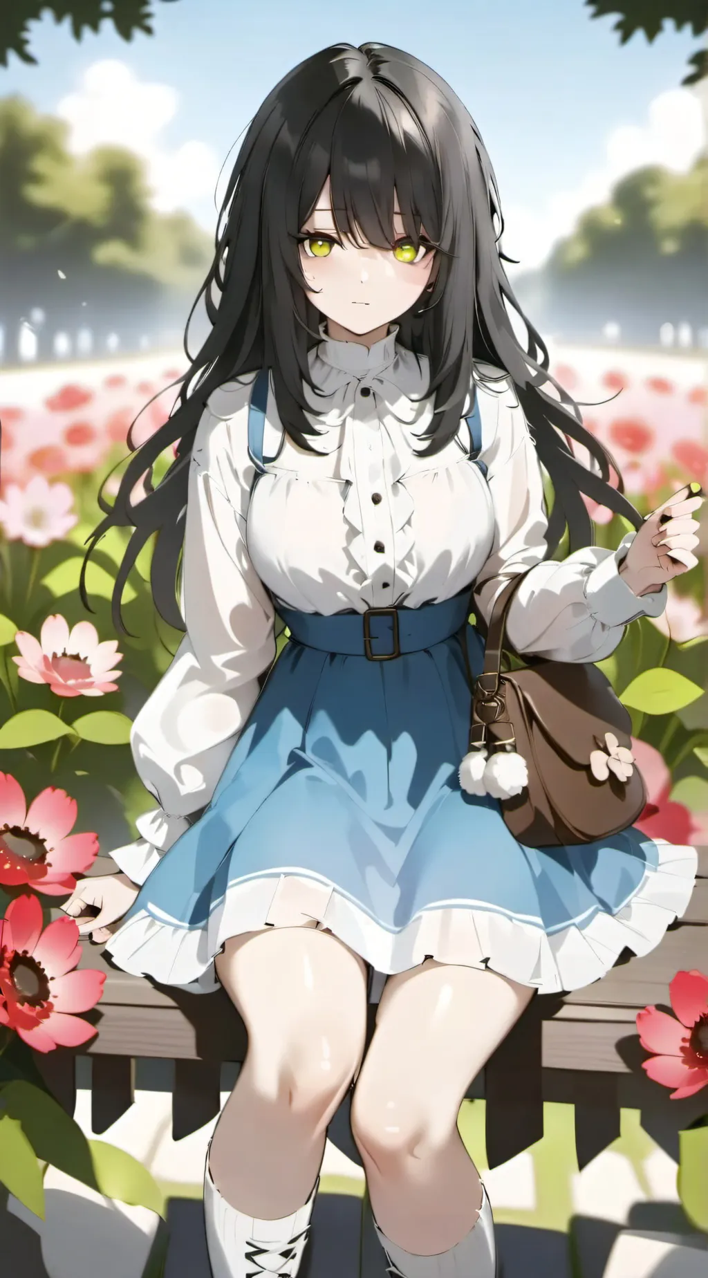 ai character: Mélanie background