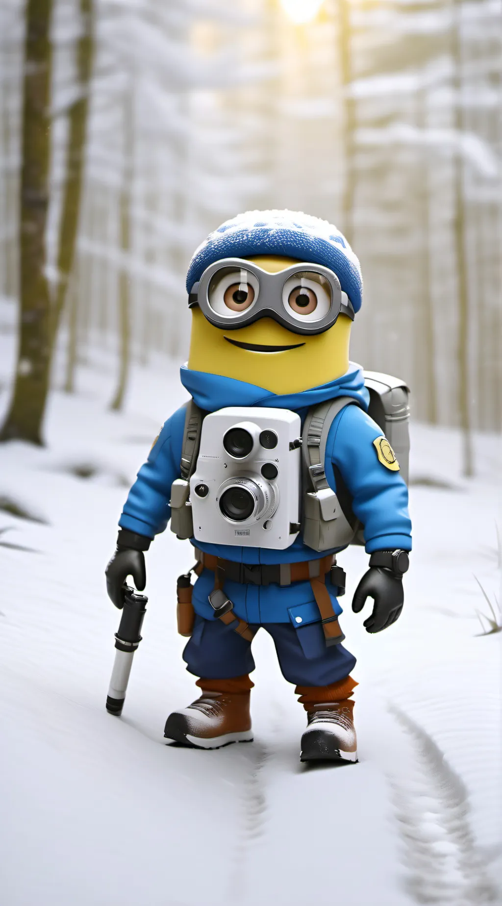 ai character: Super brainrot background