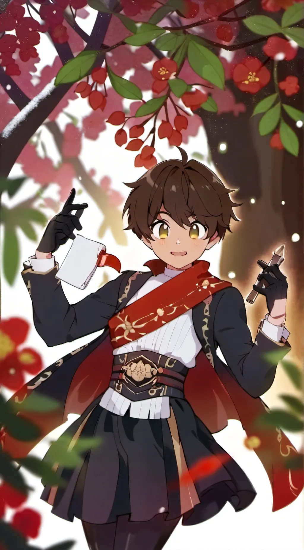 ai character: Max background