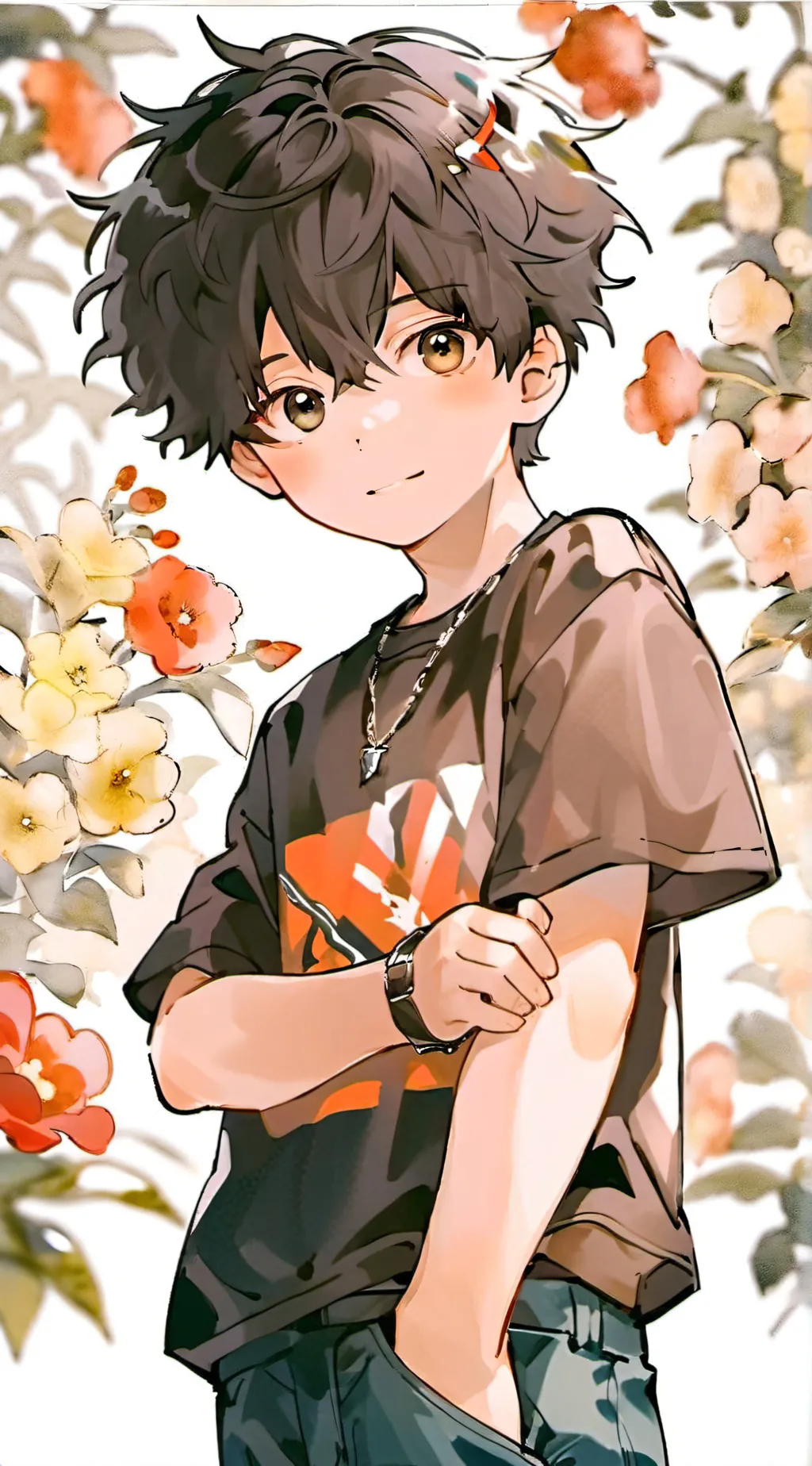 ai character: £-Nate-£ background