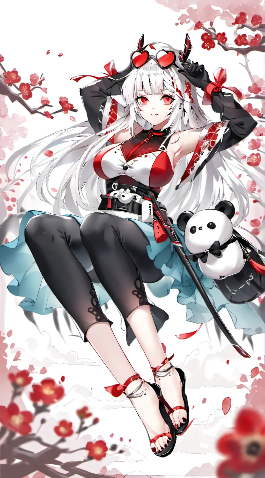 ai character: yukari background