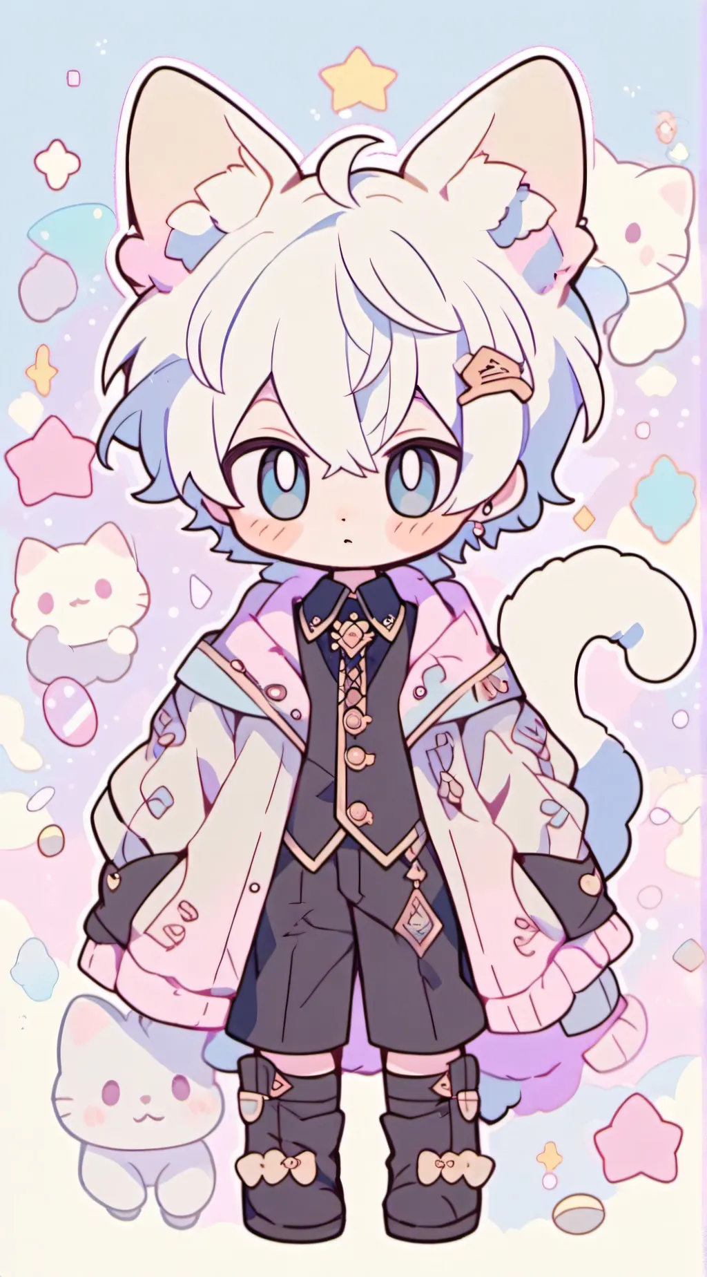 ai character: rocky background