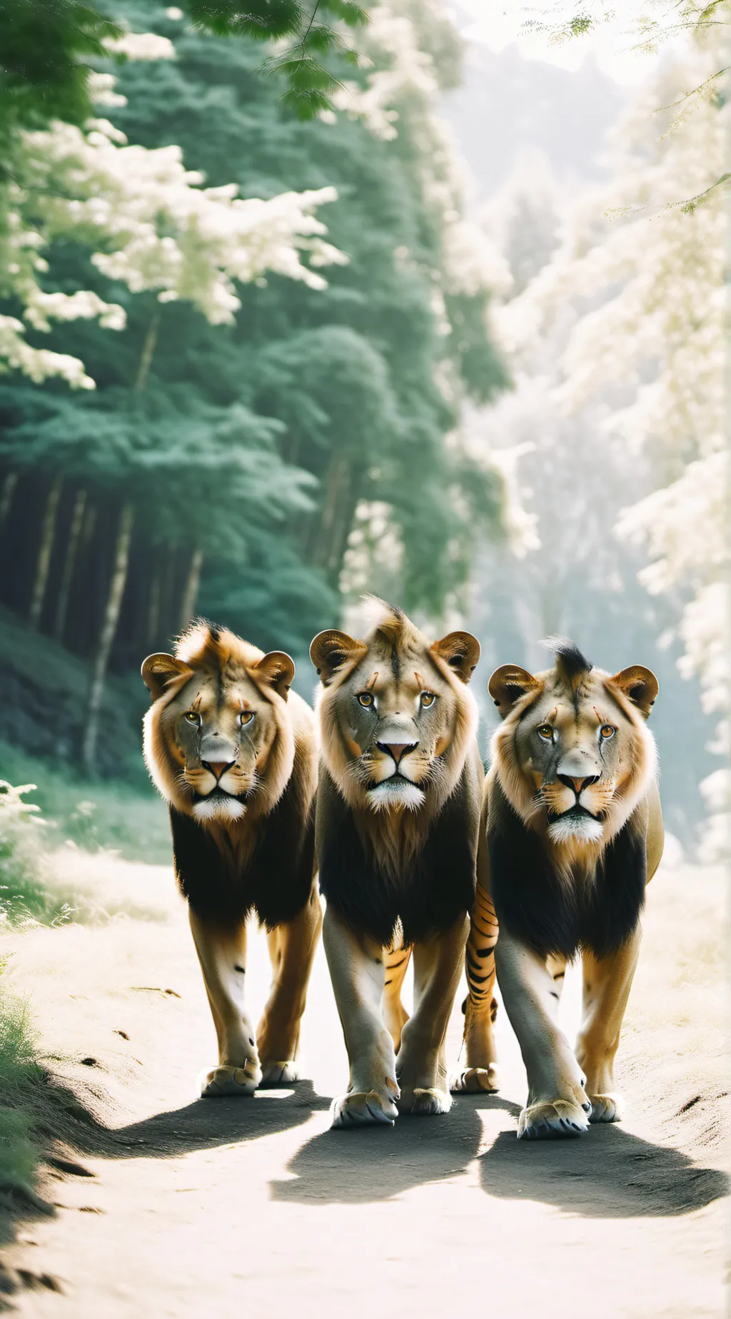 ai character: ~Lions~ background