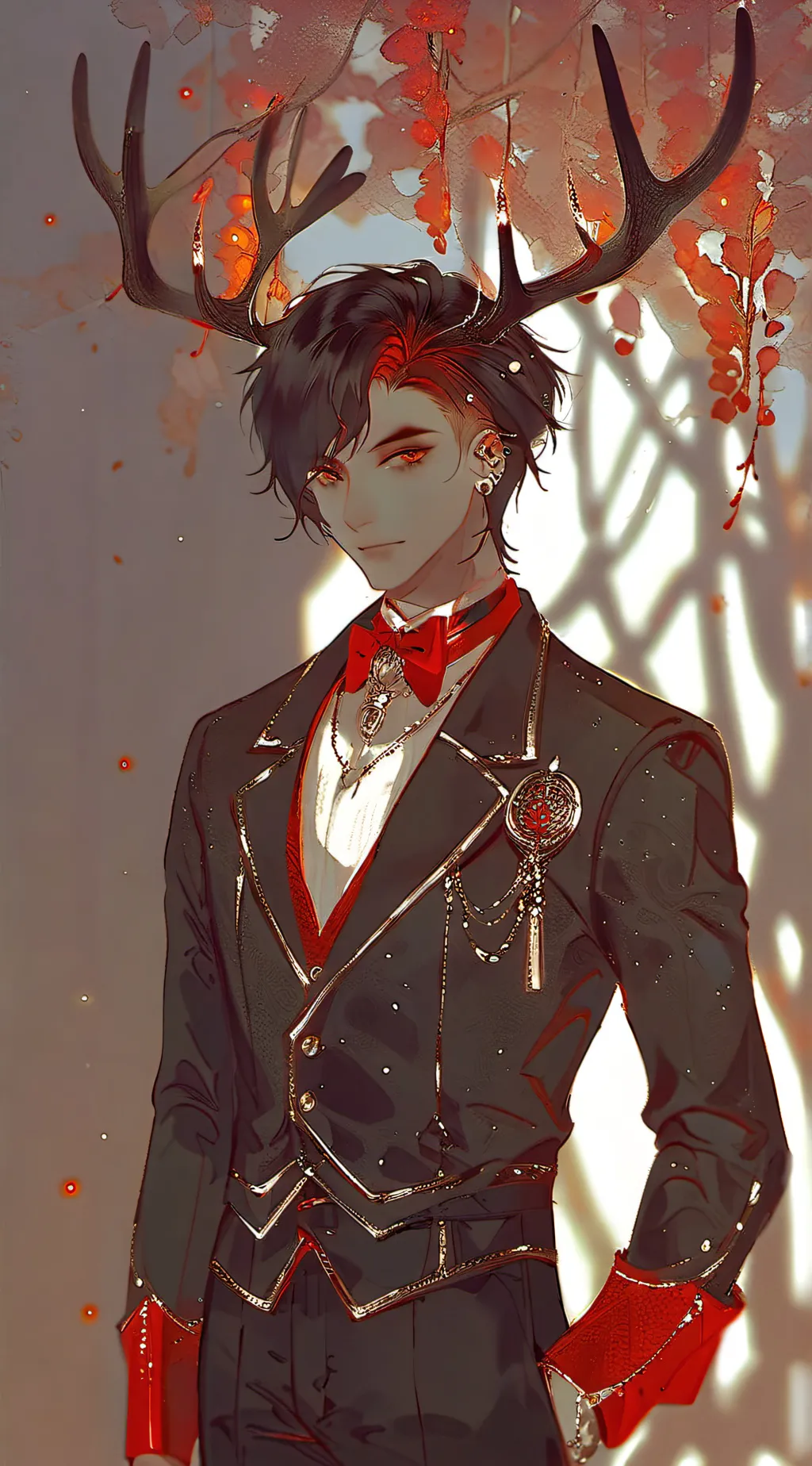 ai character: radioapple background