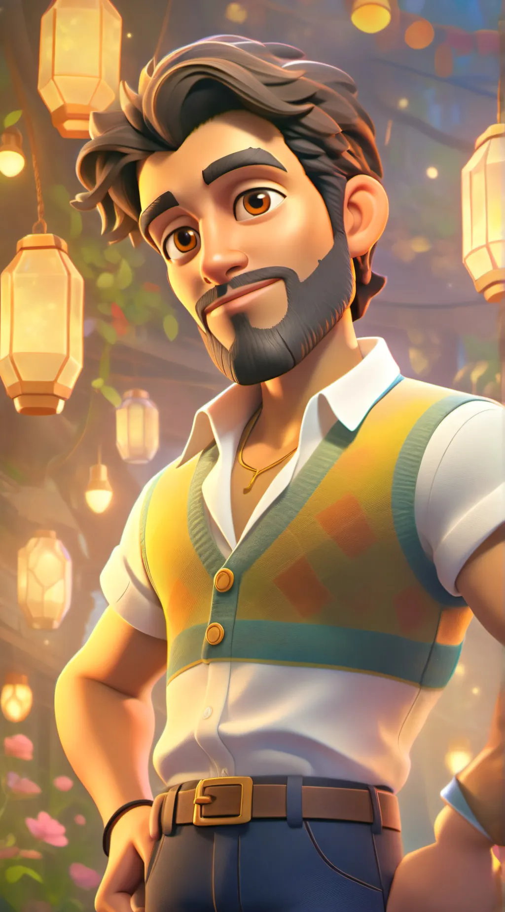 ai character: Ashraf background