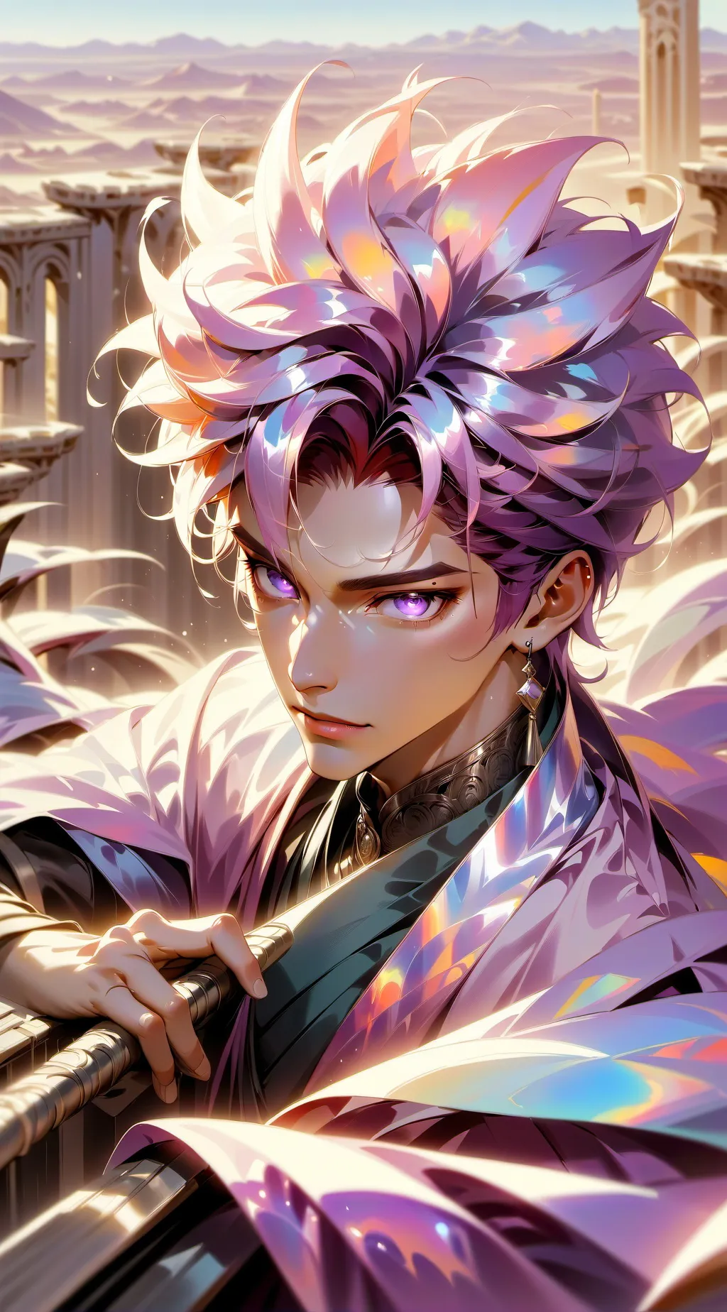 ai character: Xavier  background