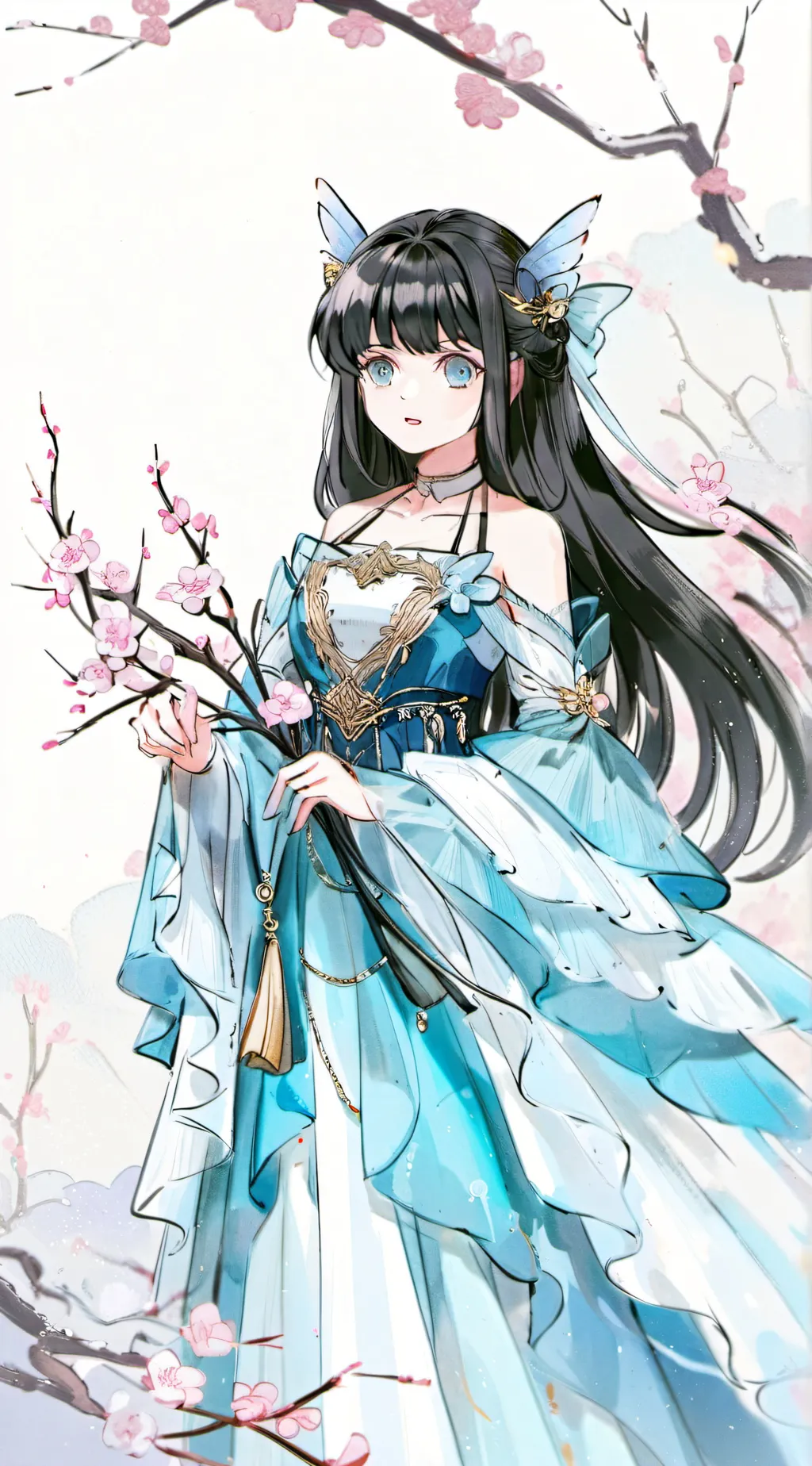 ai character: tokito  background