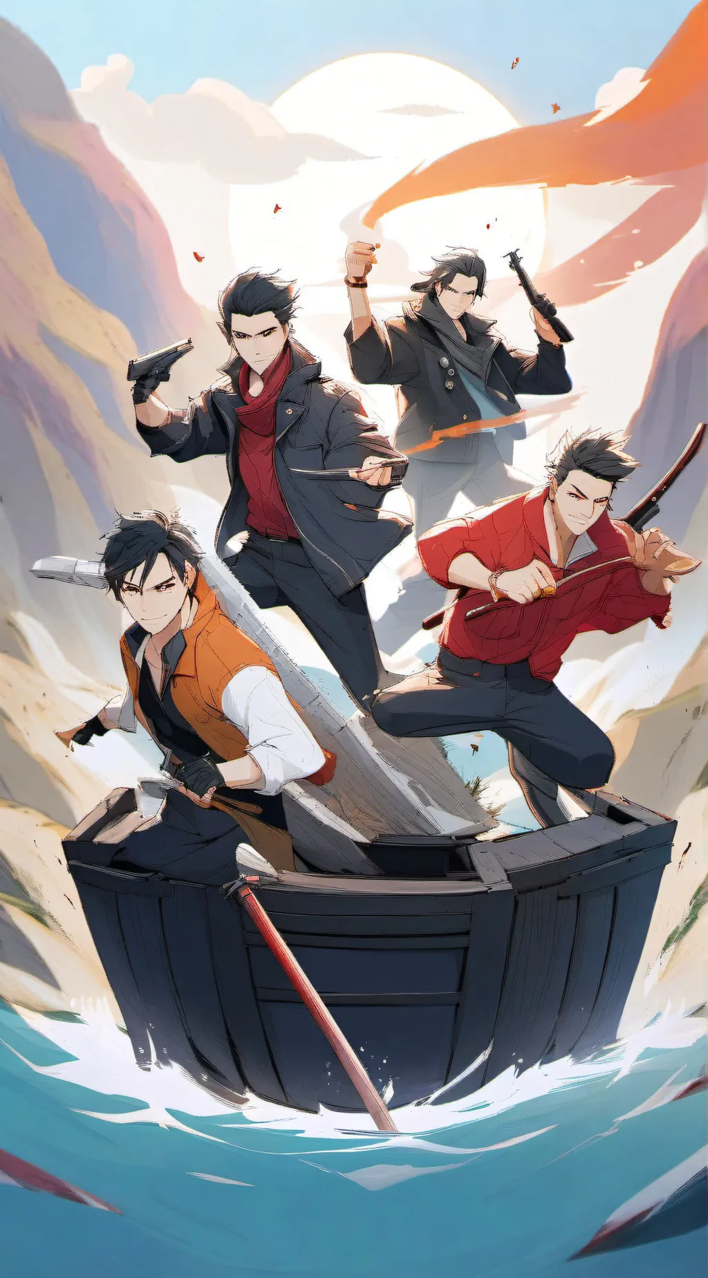 ai character: The bad guys  background