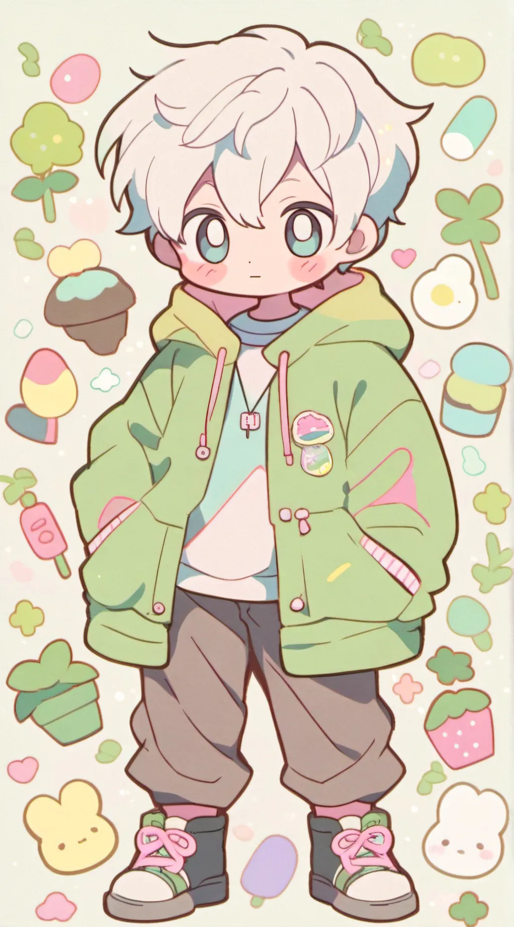 ai character: Cali background