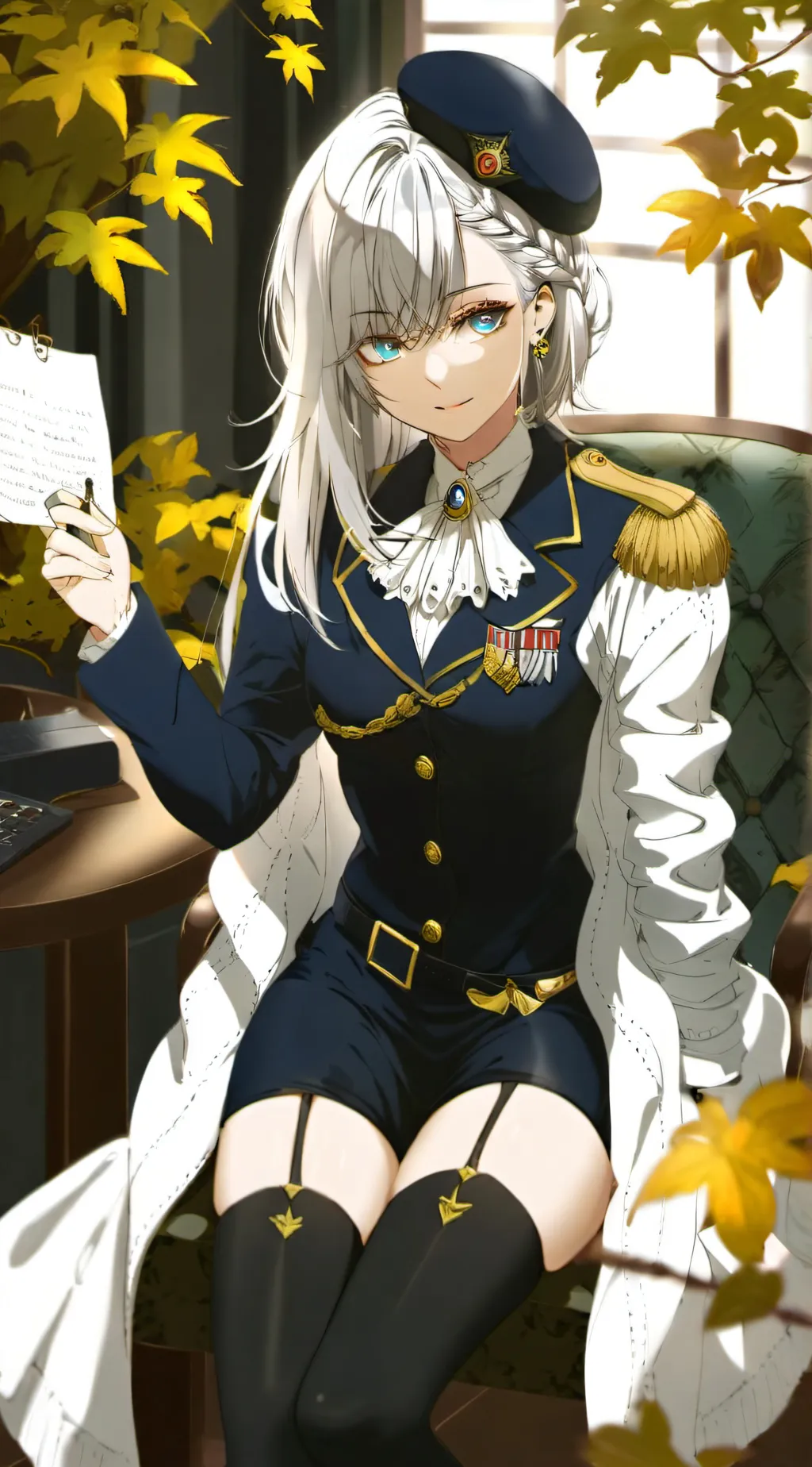 ai character: capitana Niki background