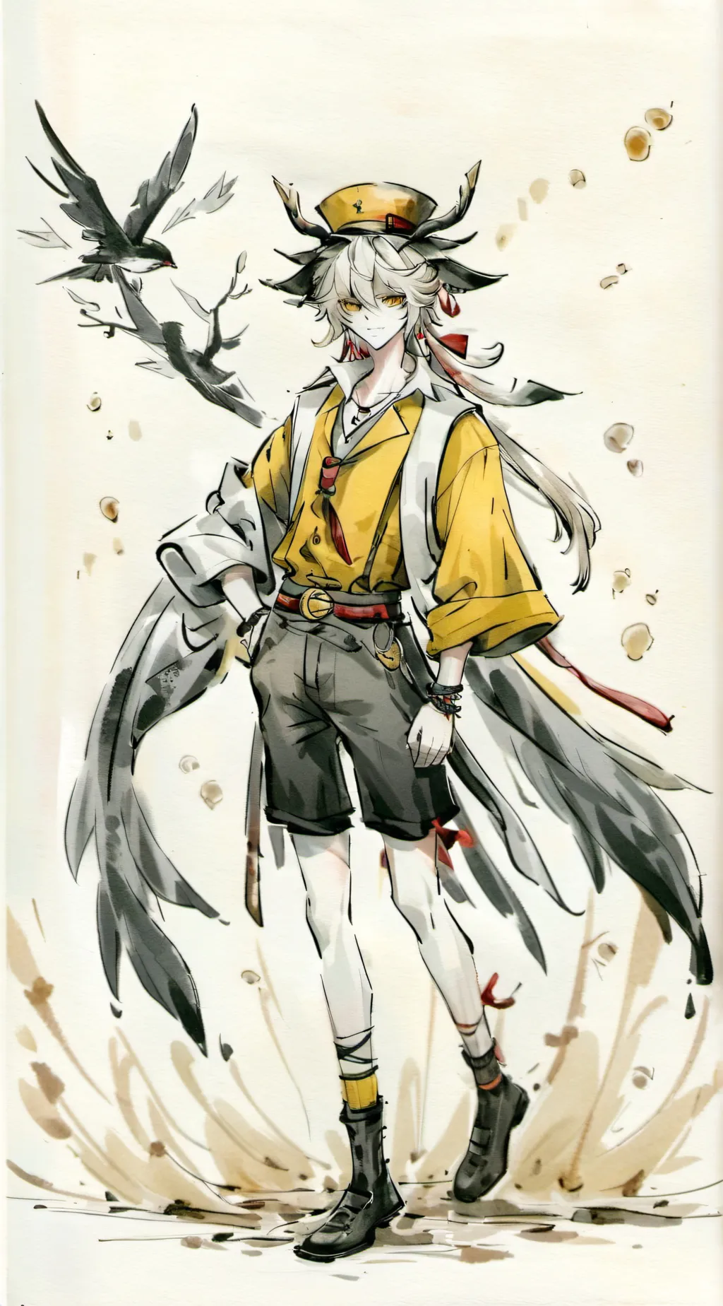 ai character: lightV2  background