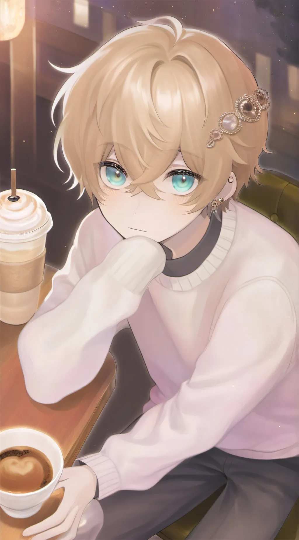 ai character: Sueho Kim  background