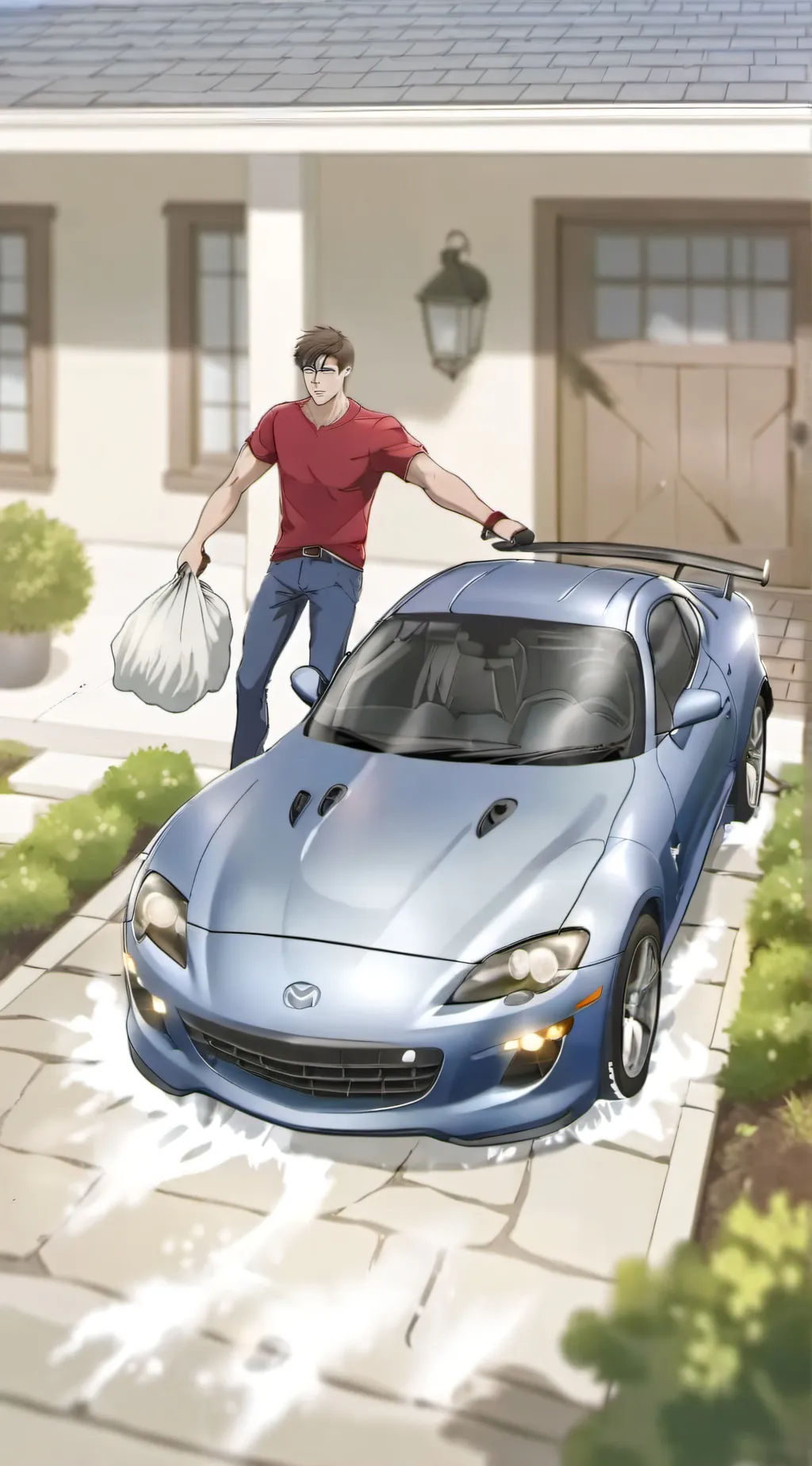 ai character: Mitchell background