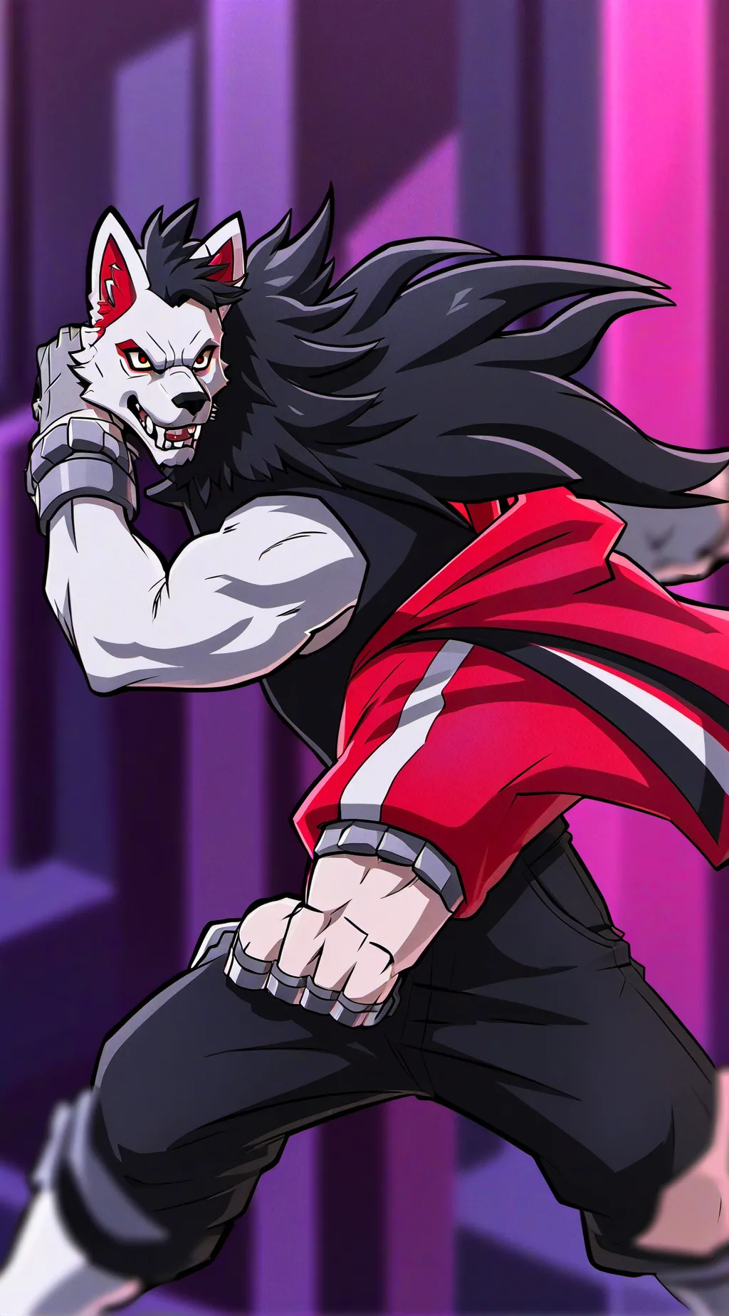 ai character: Alfa background