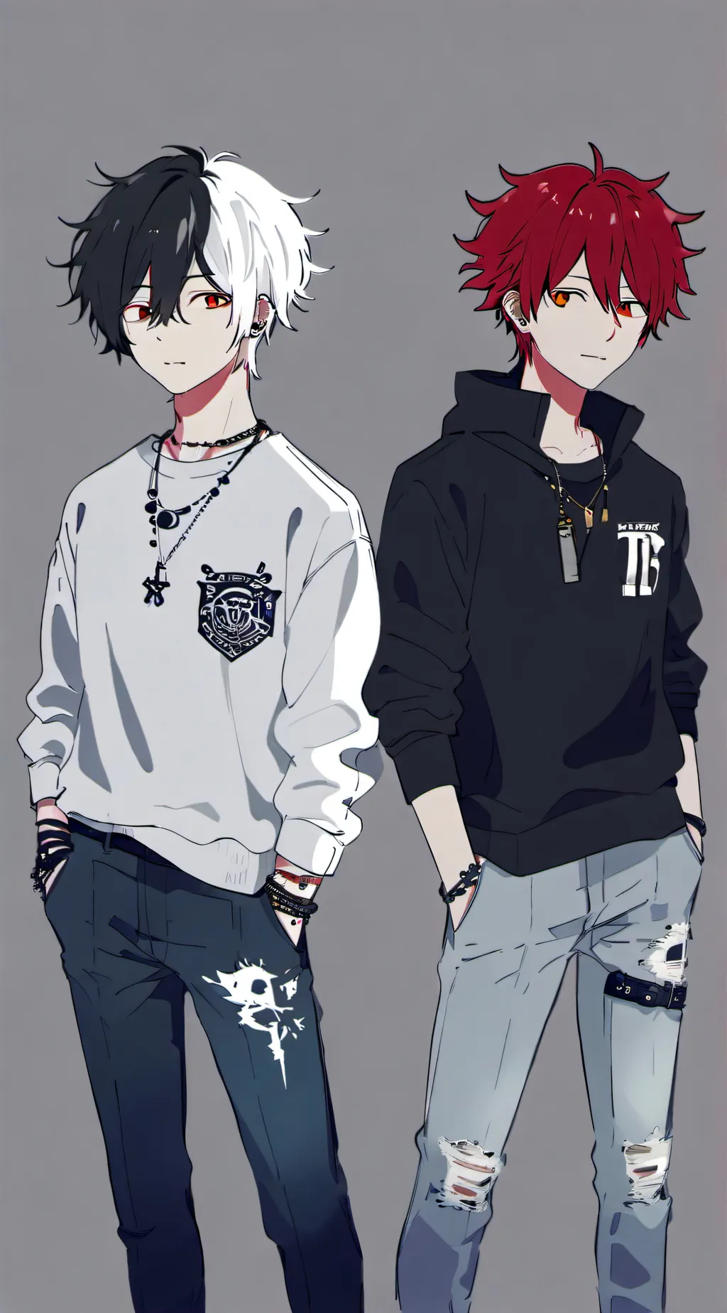 ai character: todorokie twin bro background