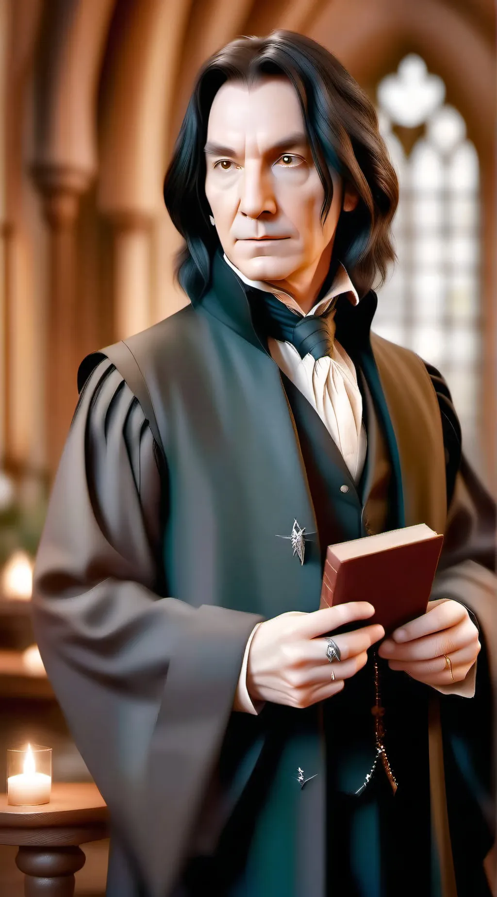 ai character: HOGWARTS ROASTS  background