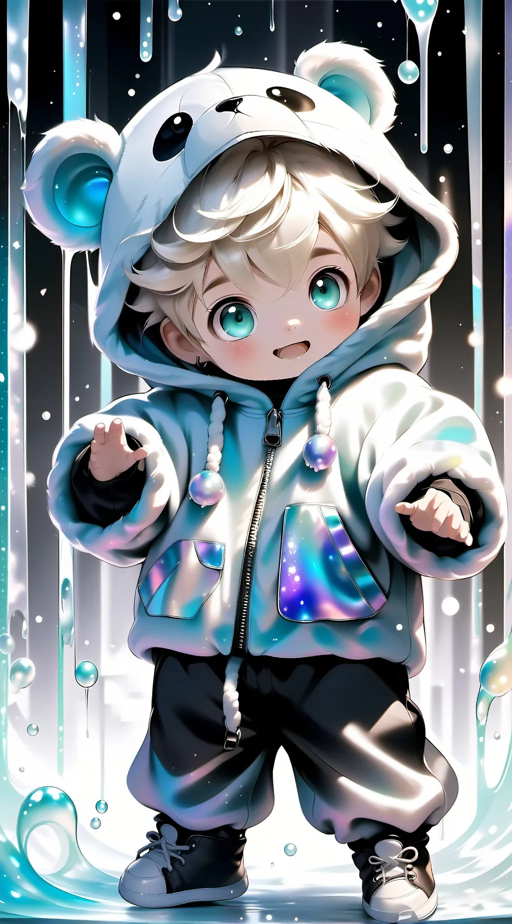 ai character: baby max background