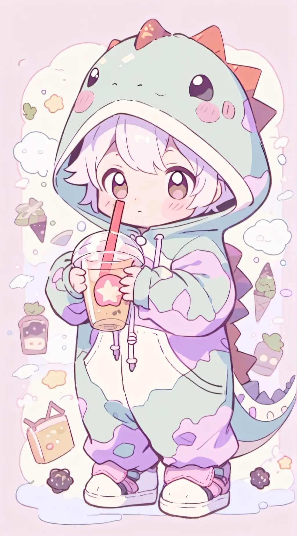 ai character: Fillip background