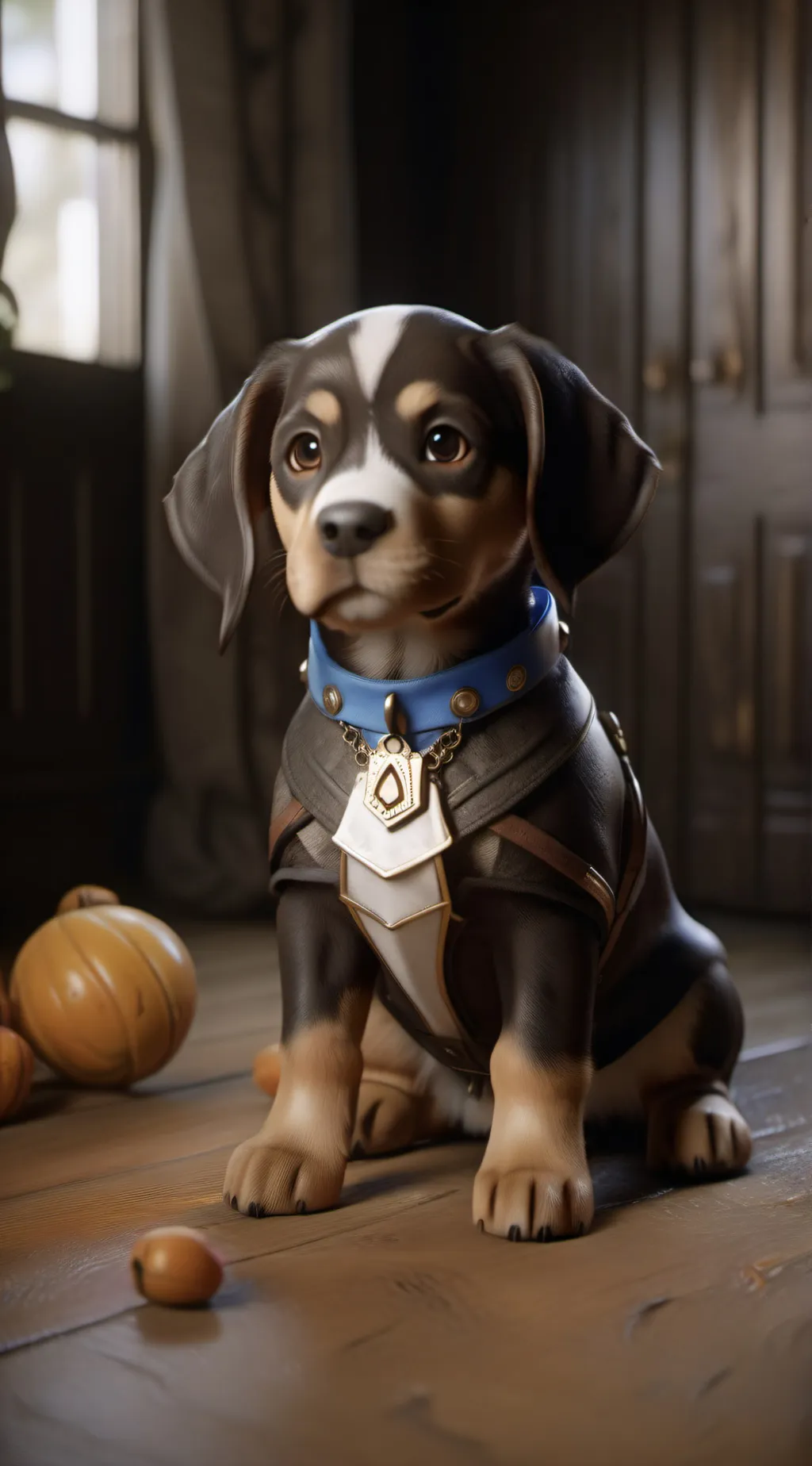 ai character: Puppy interview background